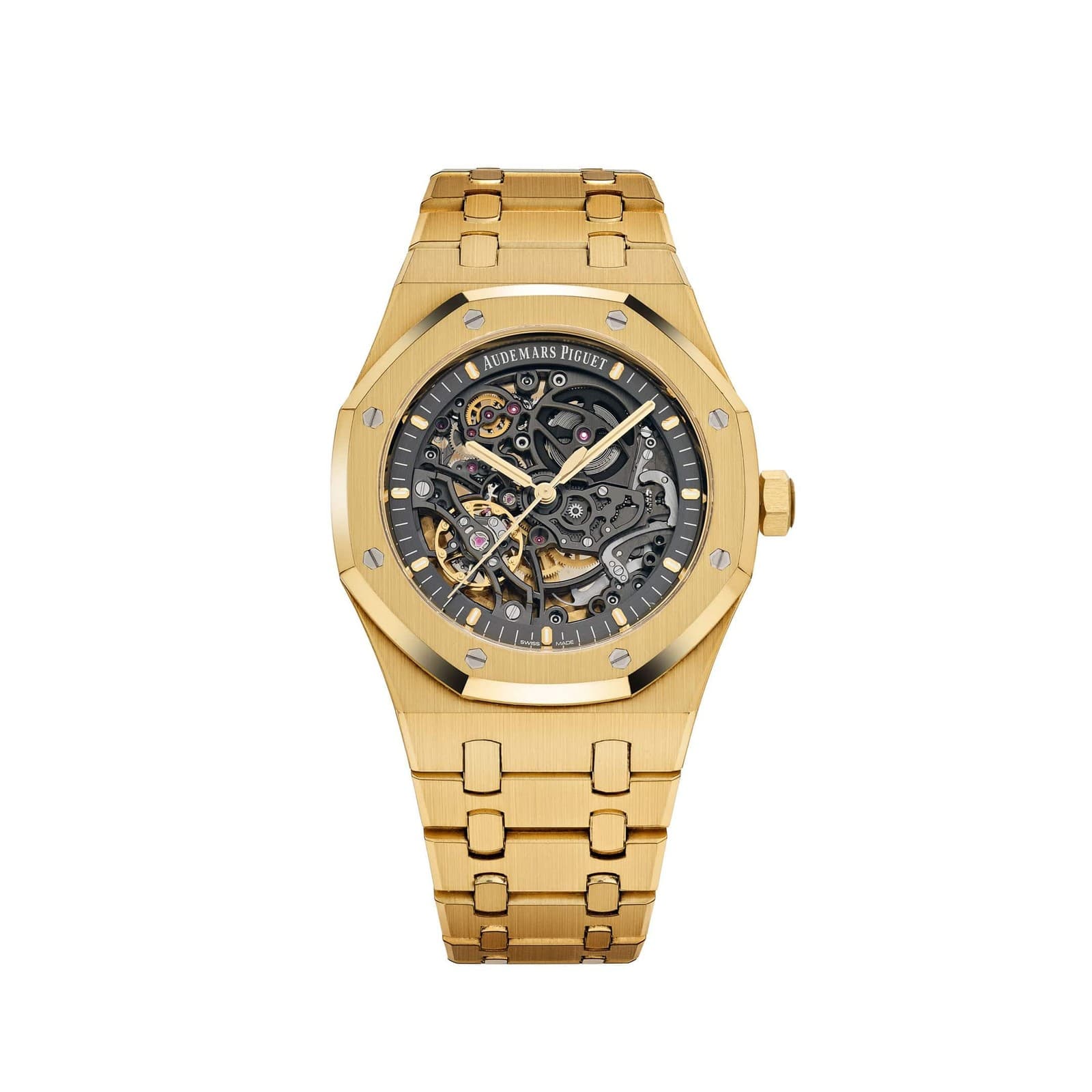 Audemars Piguet Royal Oak 15407BA.OO.1220BA.01 Double Balance Wheel Yellow Gold