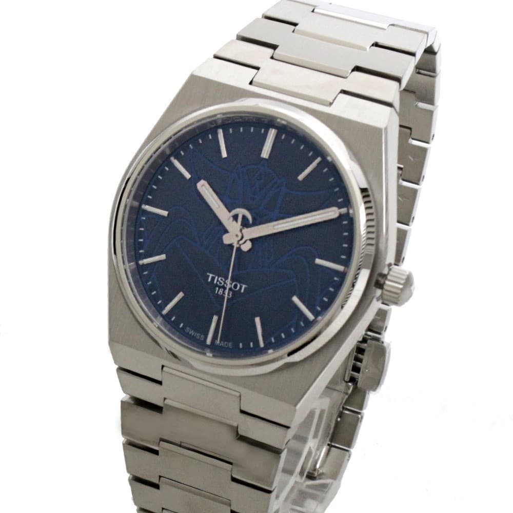 TISSOT T137 407 11 041 02 Watch Men's Blue Automatic Analog