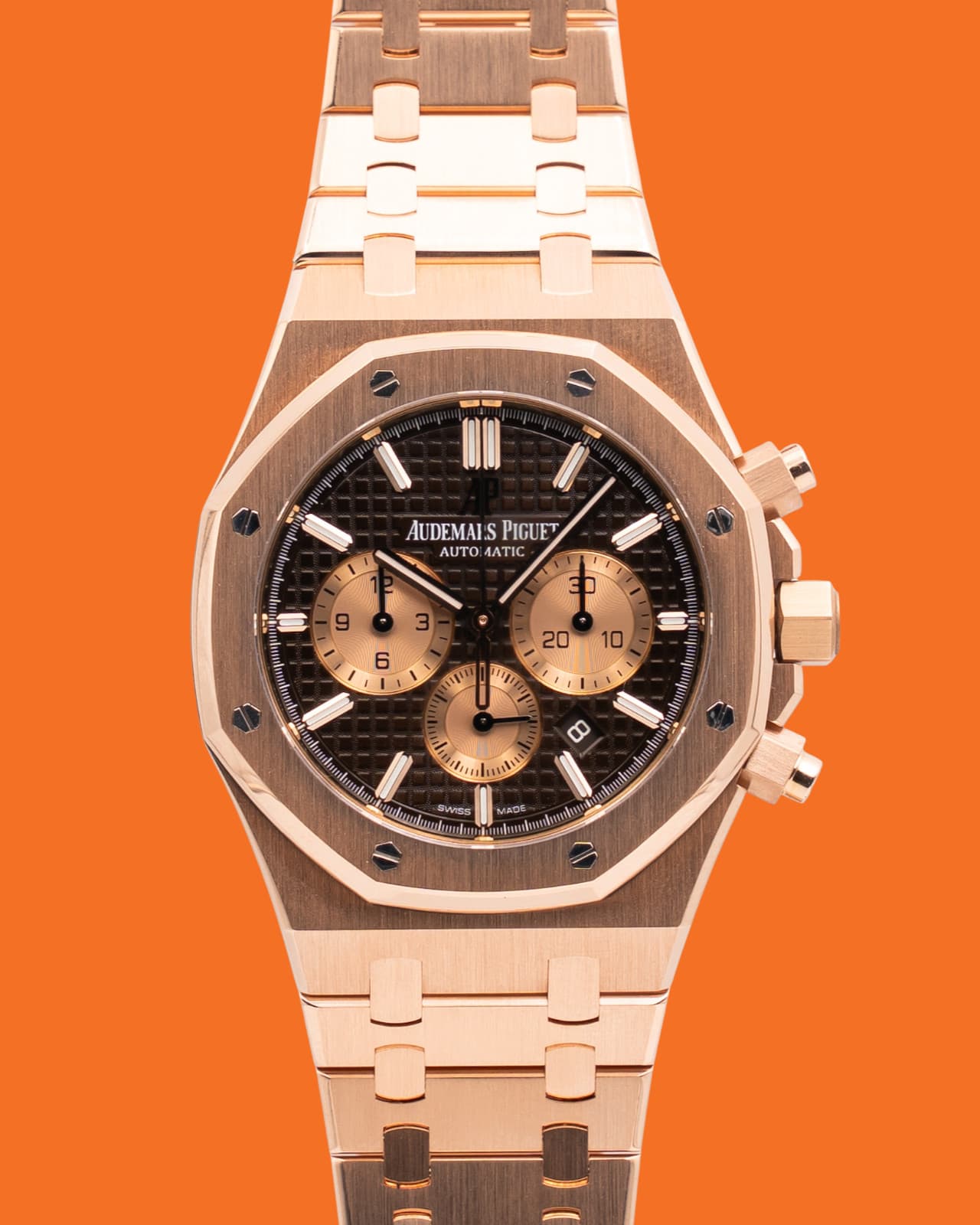 Audemars Piguet Royal Oak Chronograph 41mm 26331OR.OO.1220OR.02 Chocolate Rose