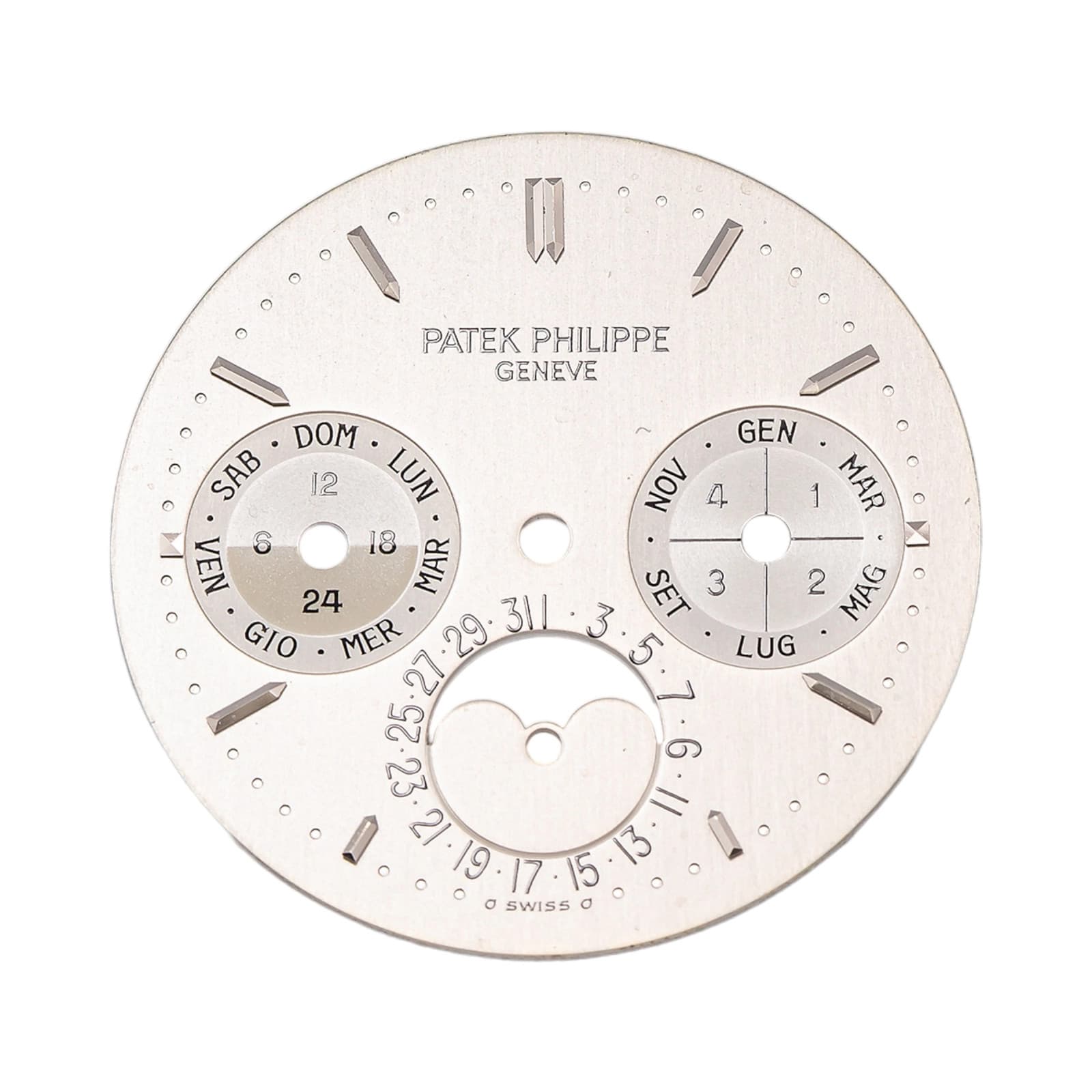 Patek Philippe 3940 3940 Silver Index