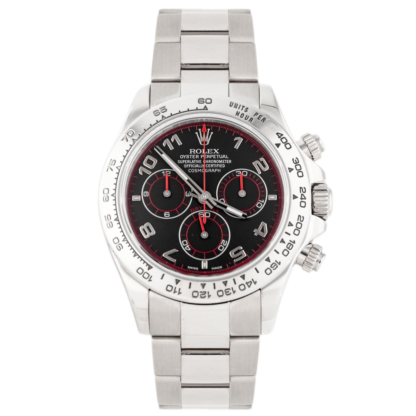Rolex Cosmograph Daytona White Gold Gray Dial 40mm 116509