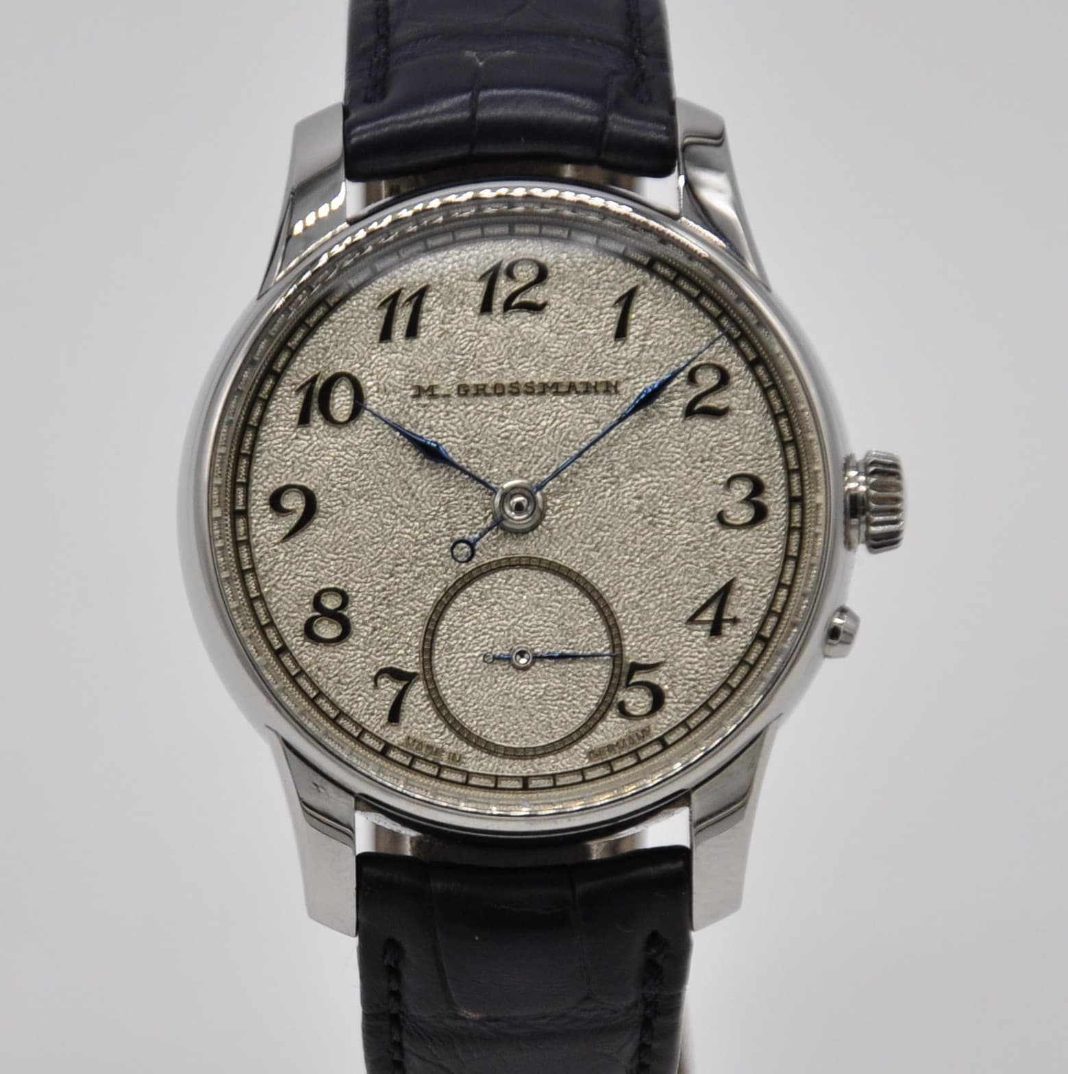 Moritz Grossmann Tremblage BENU Steel 41mm MG003327 Leather Manual Winding