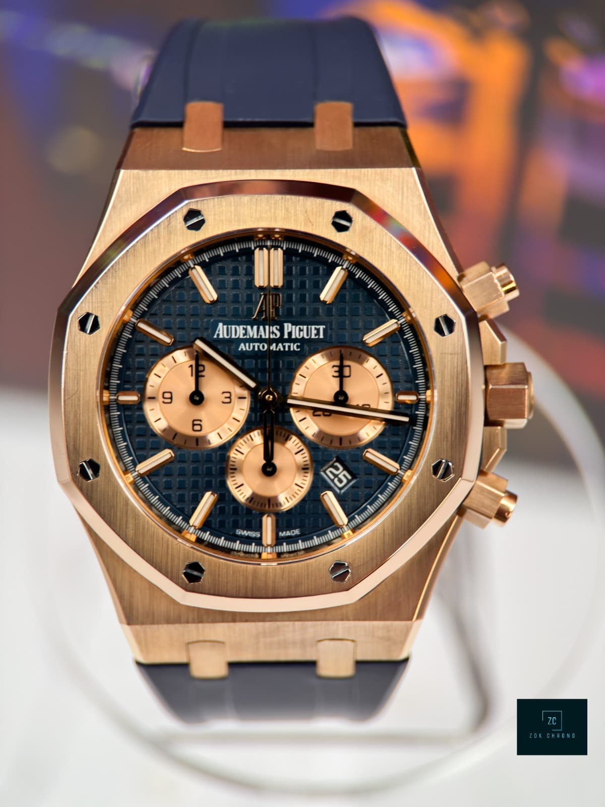 Audemars Piguet Royal Oak Blue Men's Watch - 26331OR.OO.D315CR.01