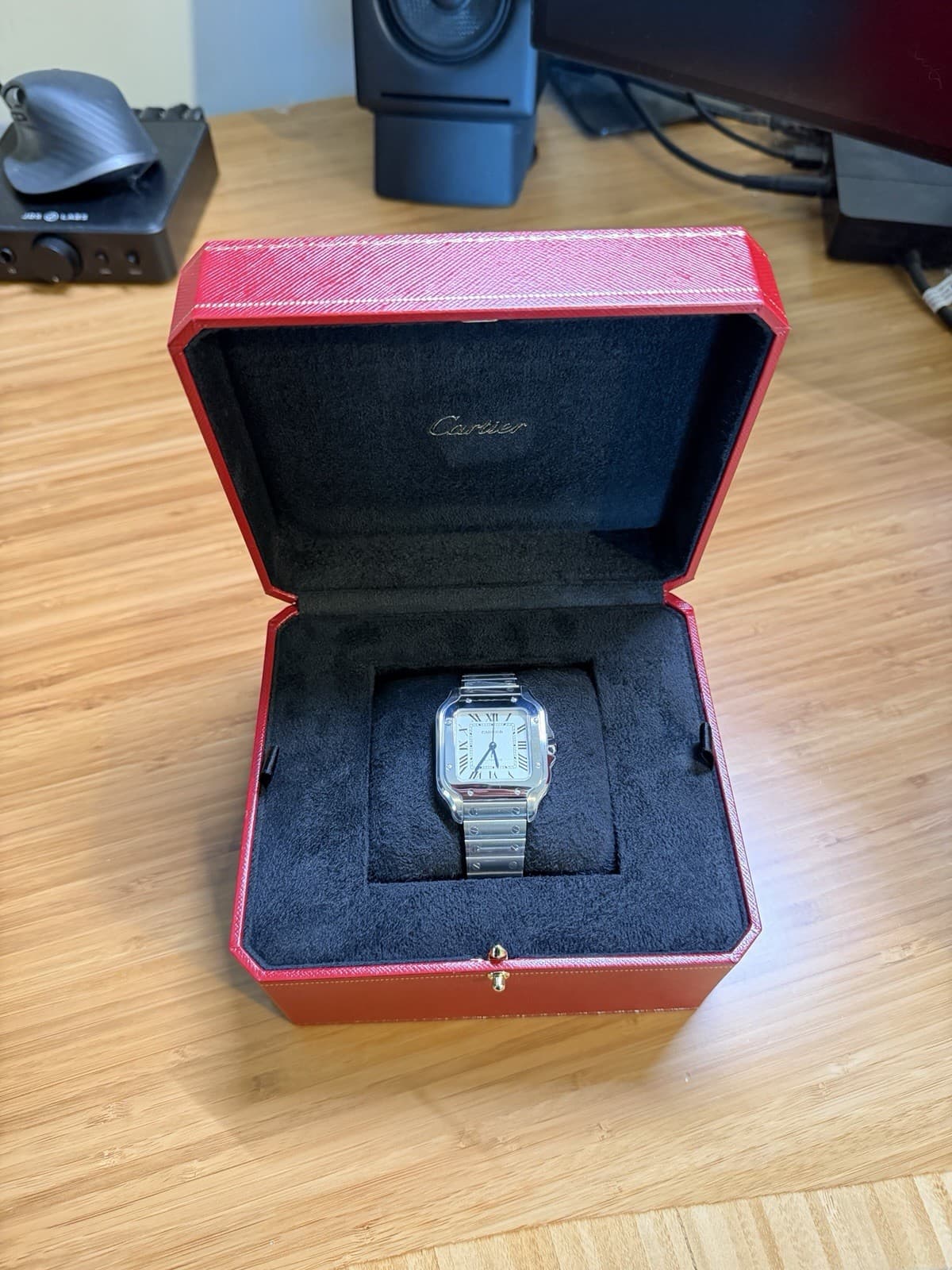 Santos de Cartier Watch 2026 - Steel, Medium Model WSSA0029