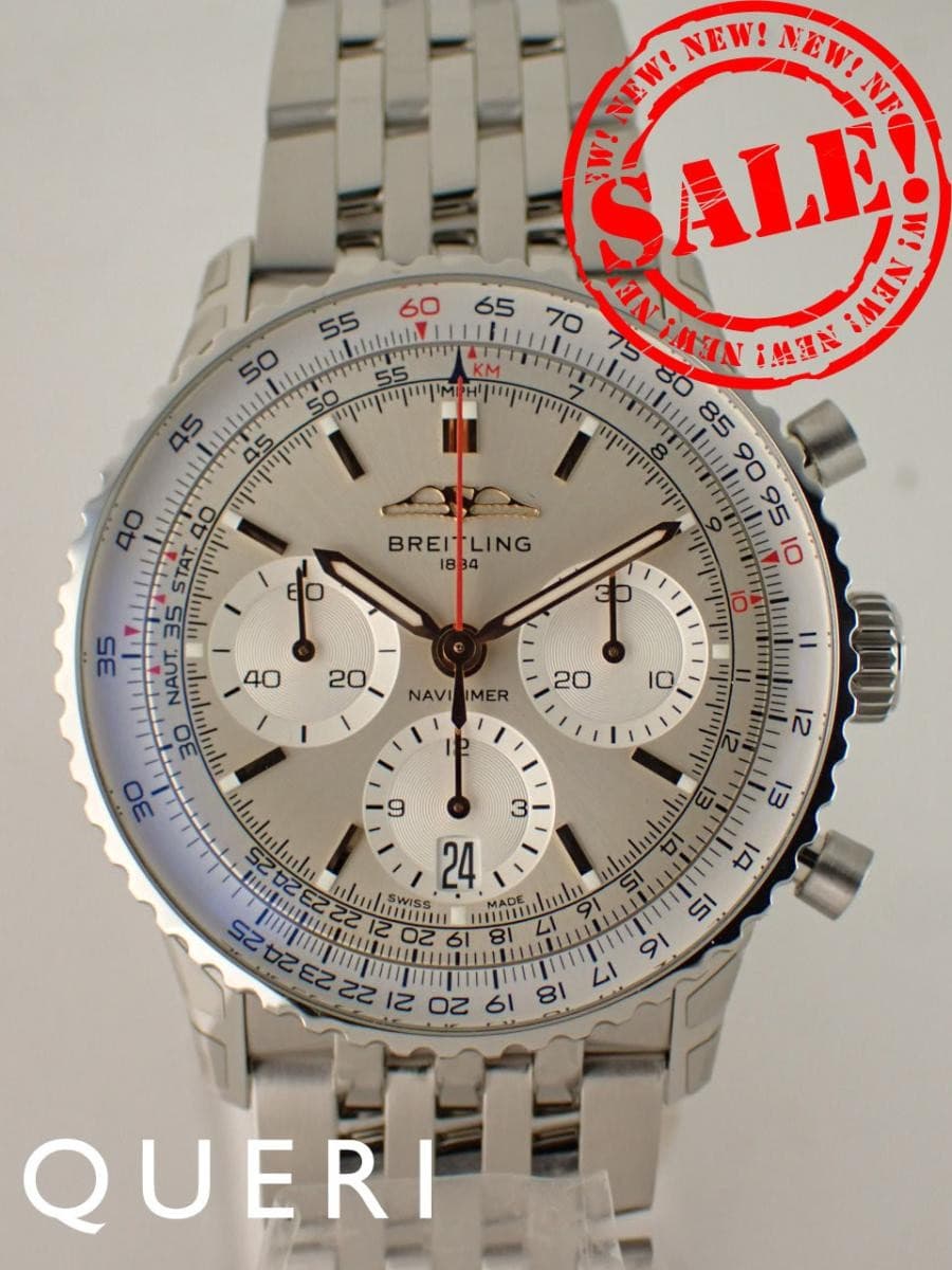 BREITLING Navitimer B01 Chronograph 41 AB0139211G1A1 TO254061
