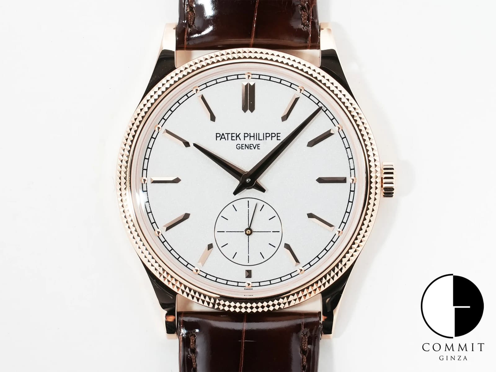 Patek Philippe Calatrava 6119R-001 18K Rose Gold 39mm Silver Dial Manual #CGW131