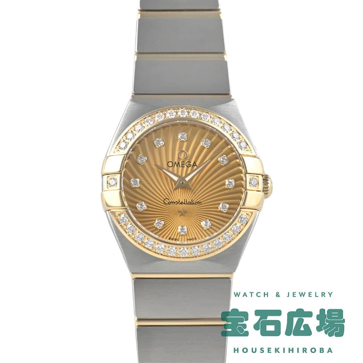 omega Constellation Brushed Quartz 123.25.24.60.58.001 TO308218