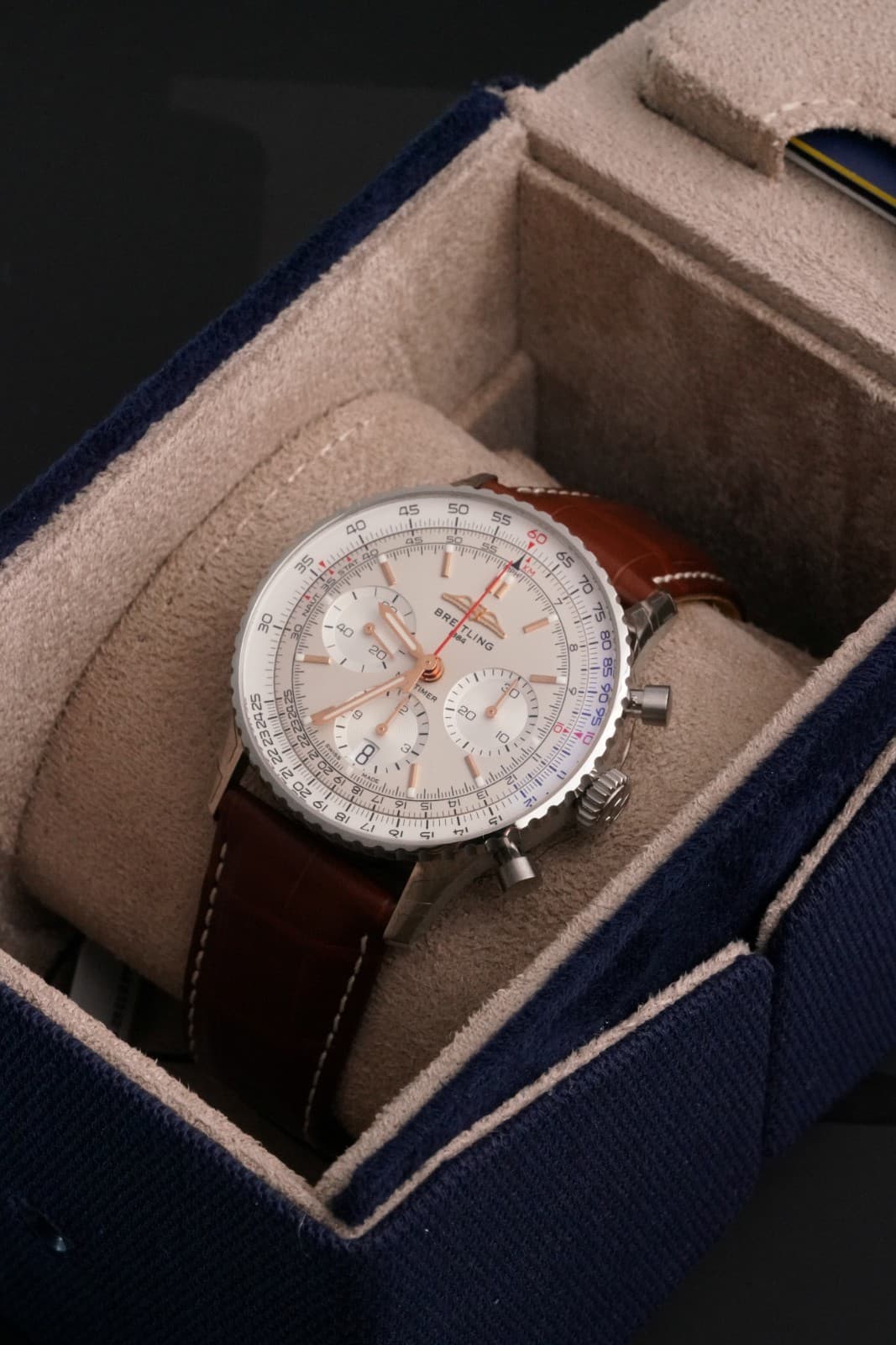 Breitling Navitimer 1 B01 Chronograph 41 AB0139211G1P1 Silver Unisex Watch