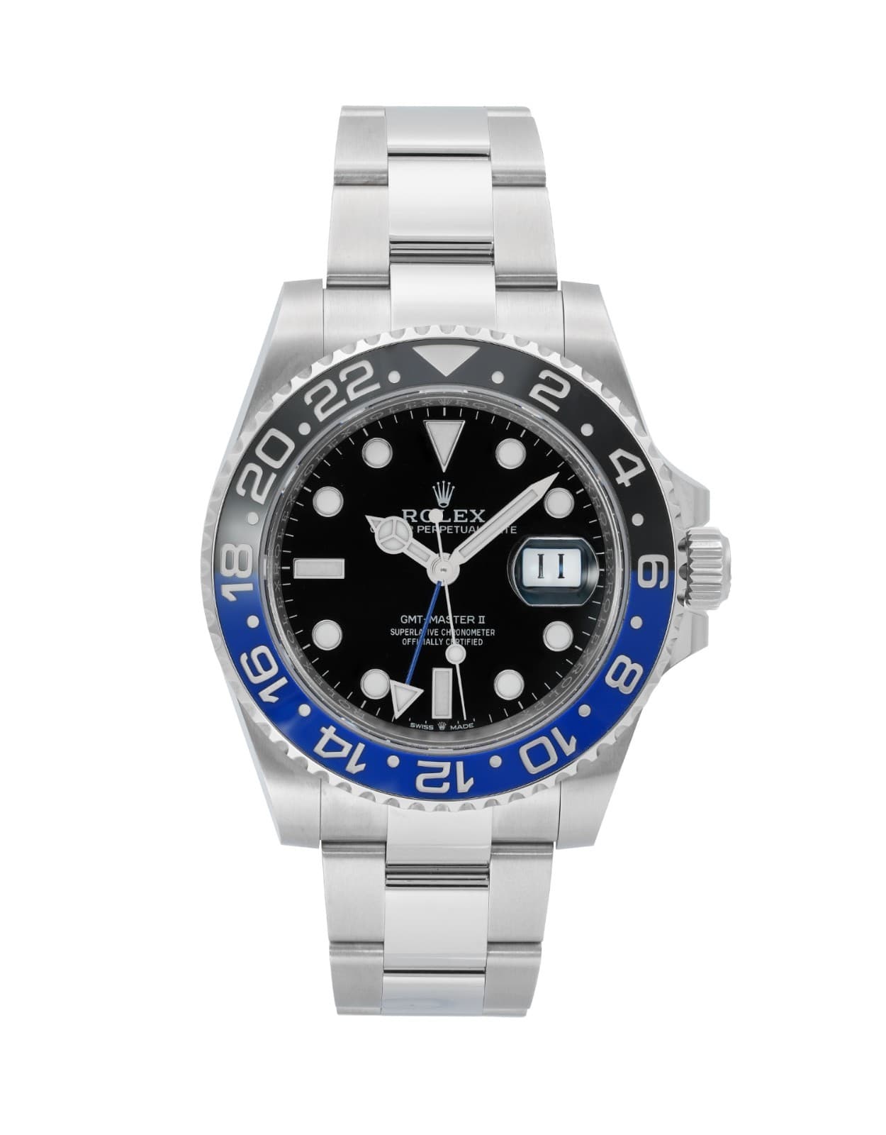 Rolex GMT-Master II Men's Black Watch - 116710BLNR