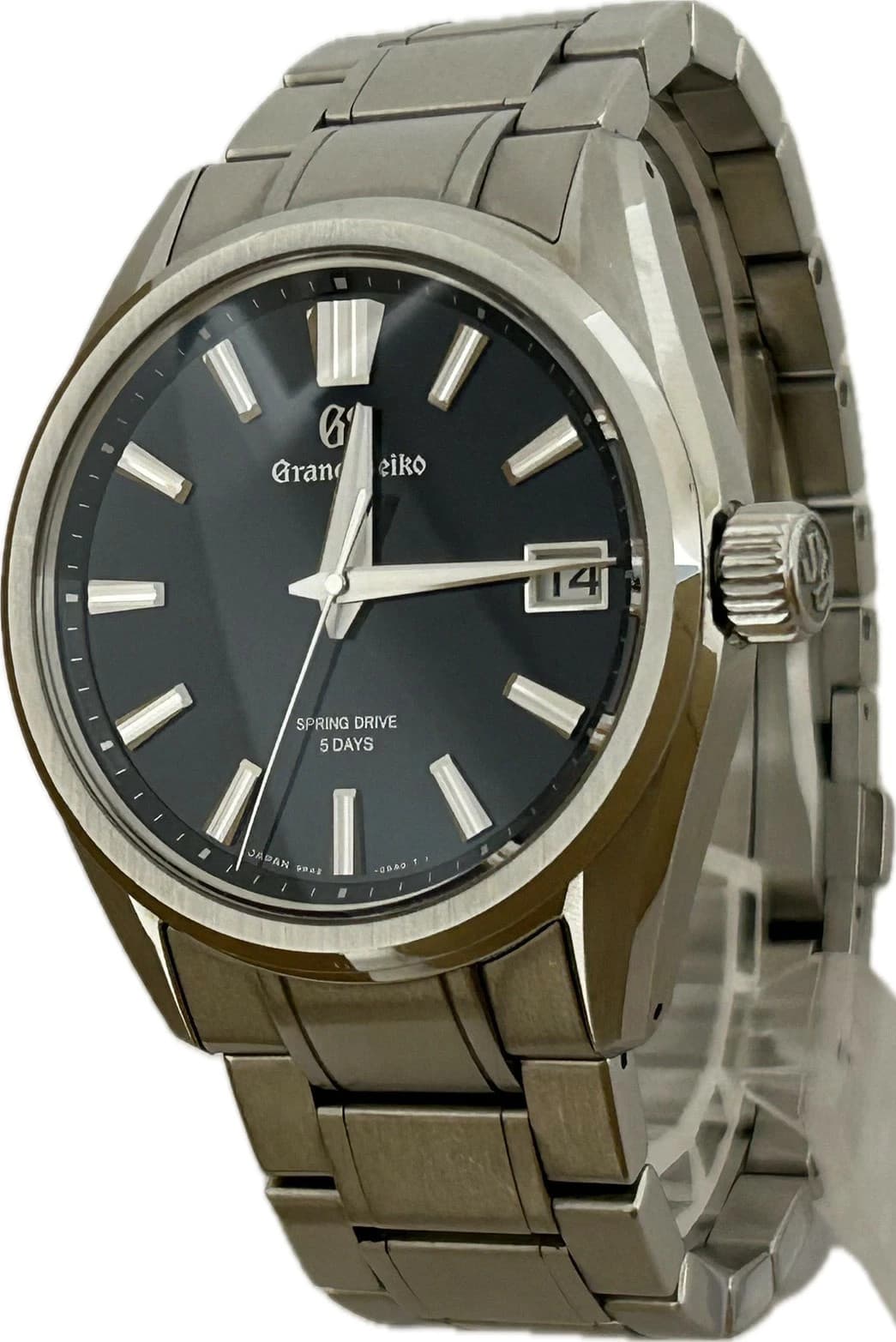 Grand Seiko Evolution 9 SLGA021 9RA2-0AB0 Stainless Steel 40mm Blue Dial #WJW011