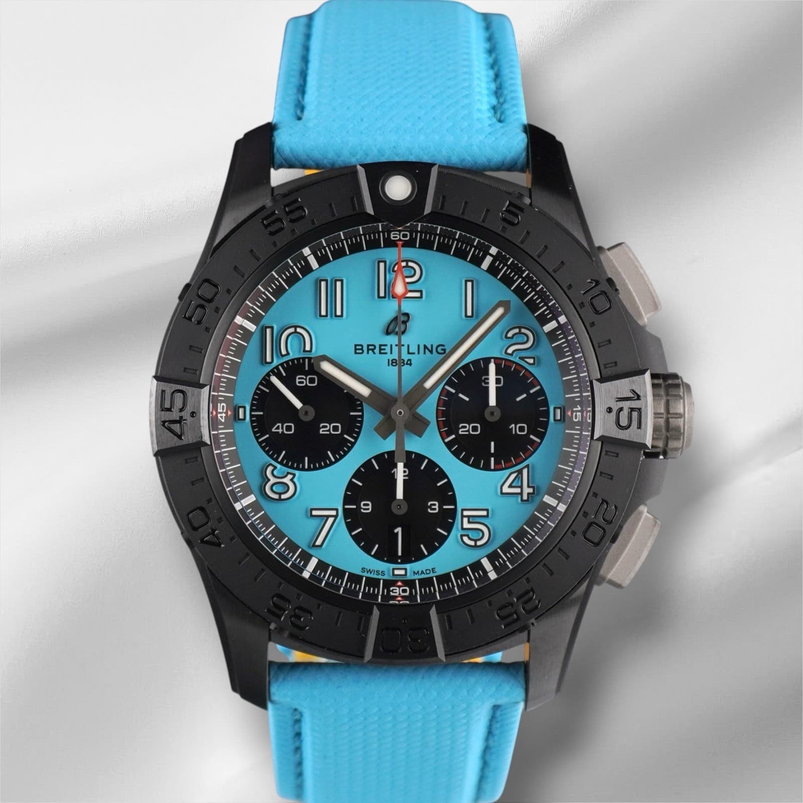 Breitling Avenger B01 42mm Chronograph Ceramic Men's Watch SB0146101L1X1