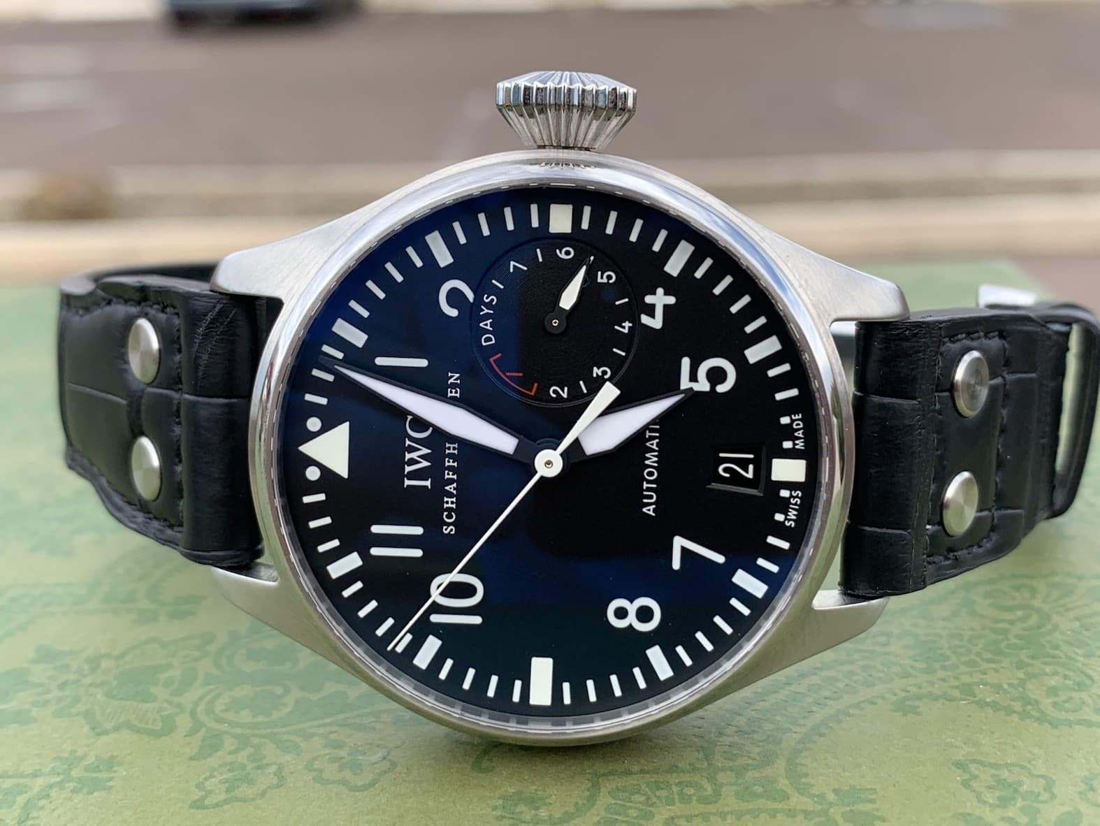 IWC Big Pilot Black Dial 46mm Automatic Watch IW5004-01