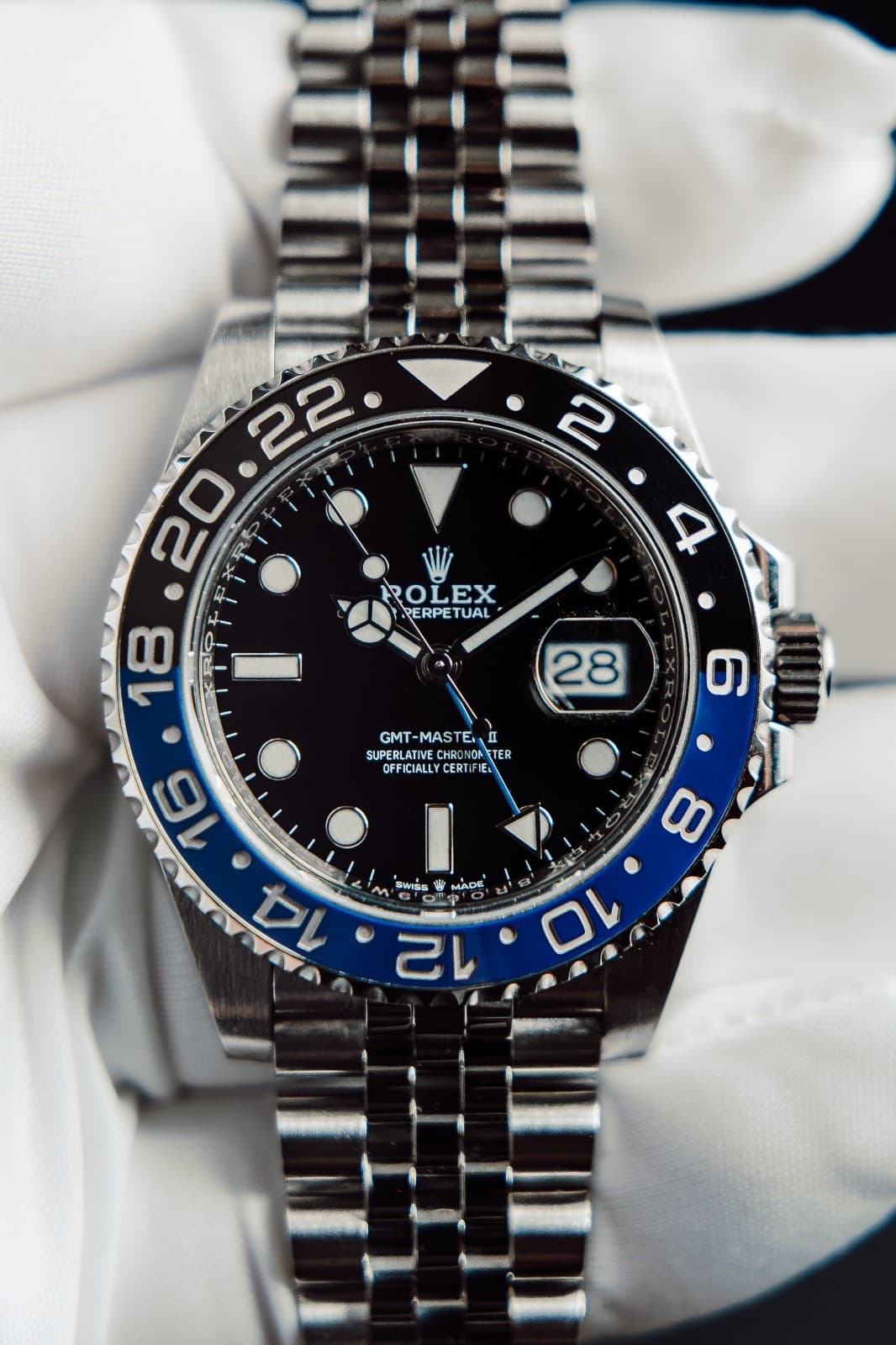 2019 Rolex GMT-Master II Batgirl Jubilee 126710BLNR