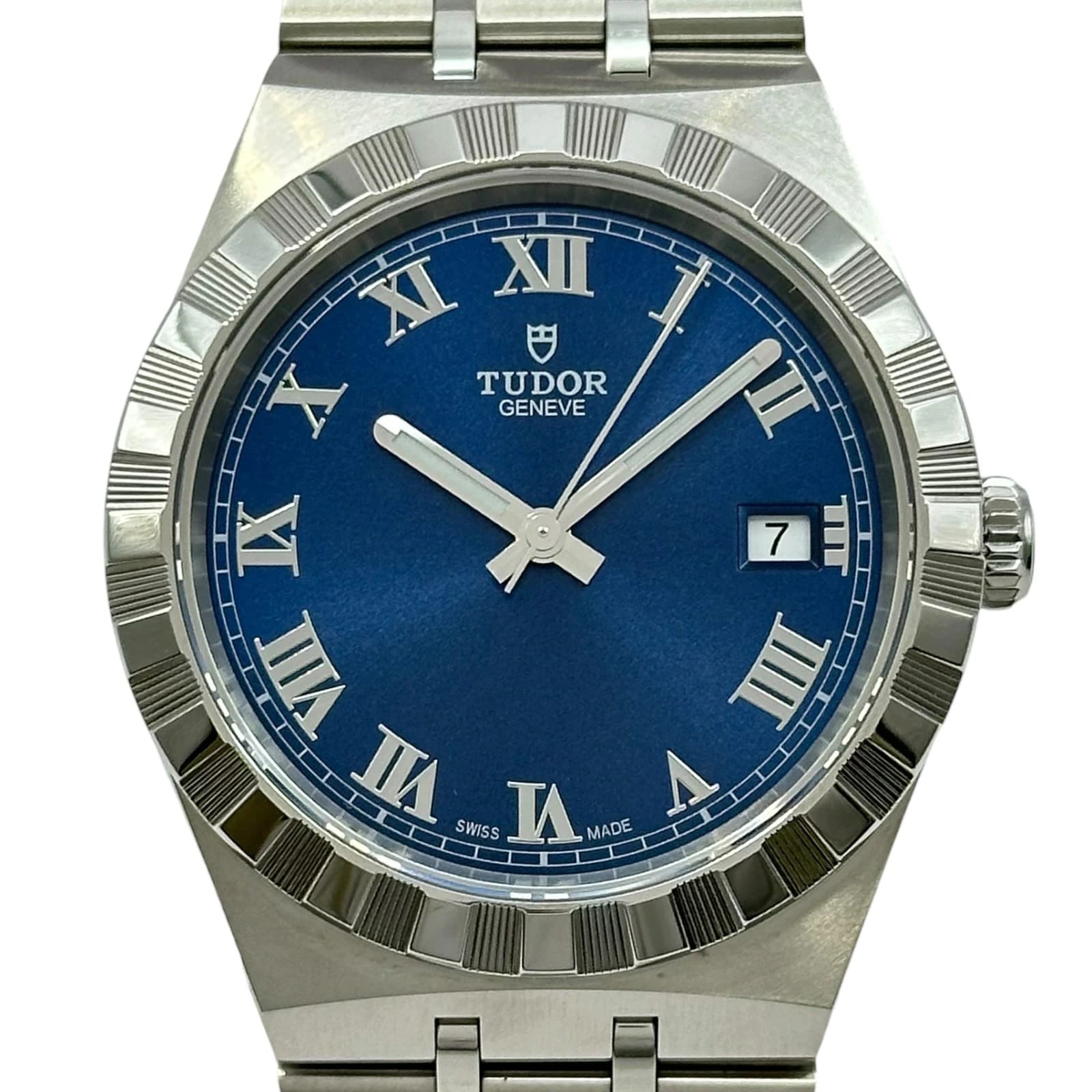 Used TUDOR royal 28500-0005 blue Wrist watch Men Automatic