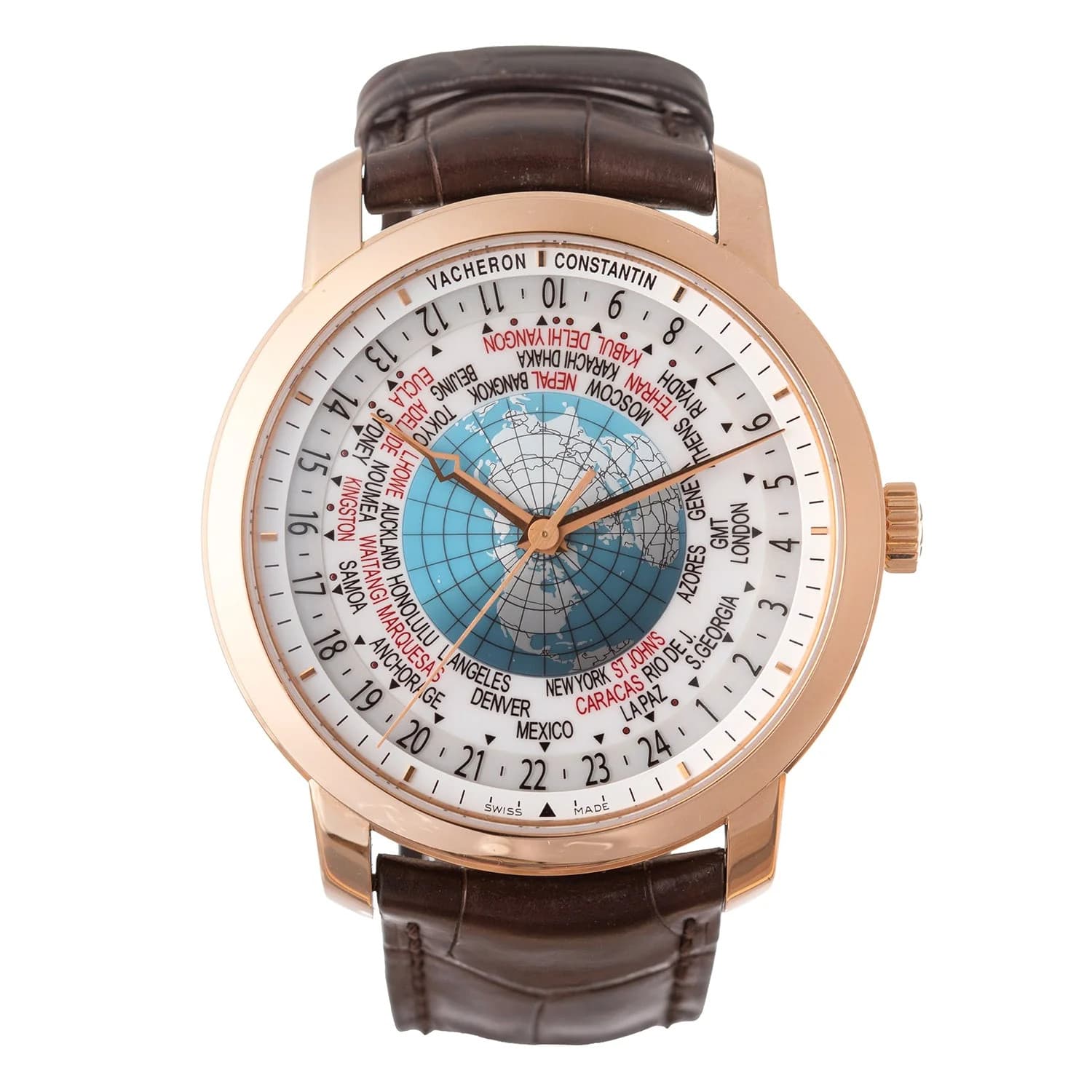 Vacheron Constantin Traditionnelle World Time Rose Gold (86060/000R-9640)