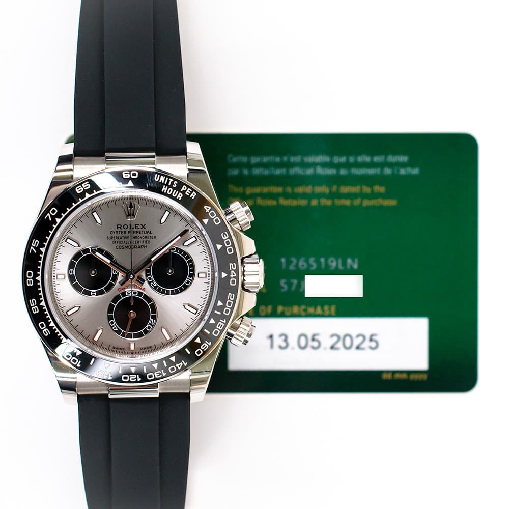 2025 Rolex Cosmograph Daytona, 126519LN, 40mm, Steel Dial, Oysterflex Bracele...