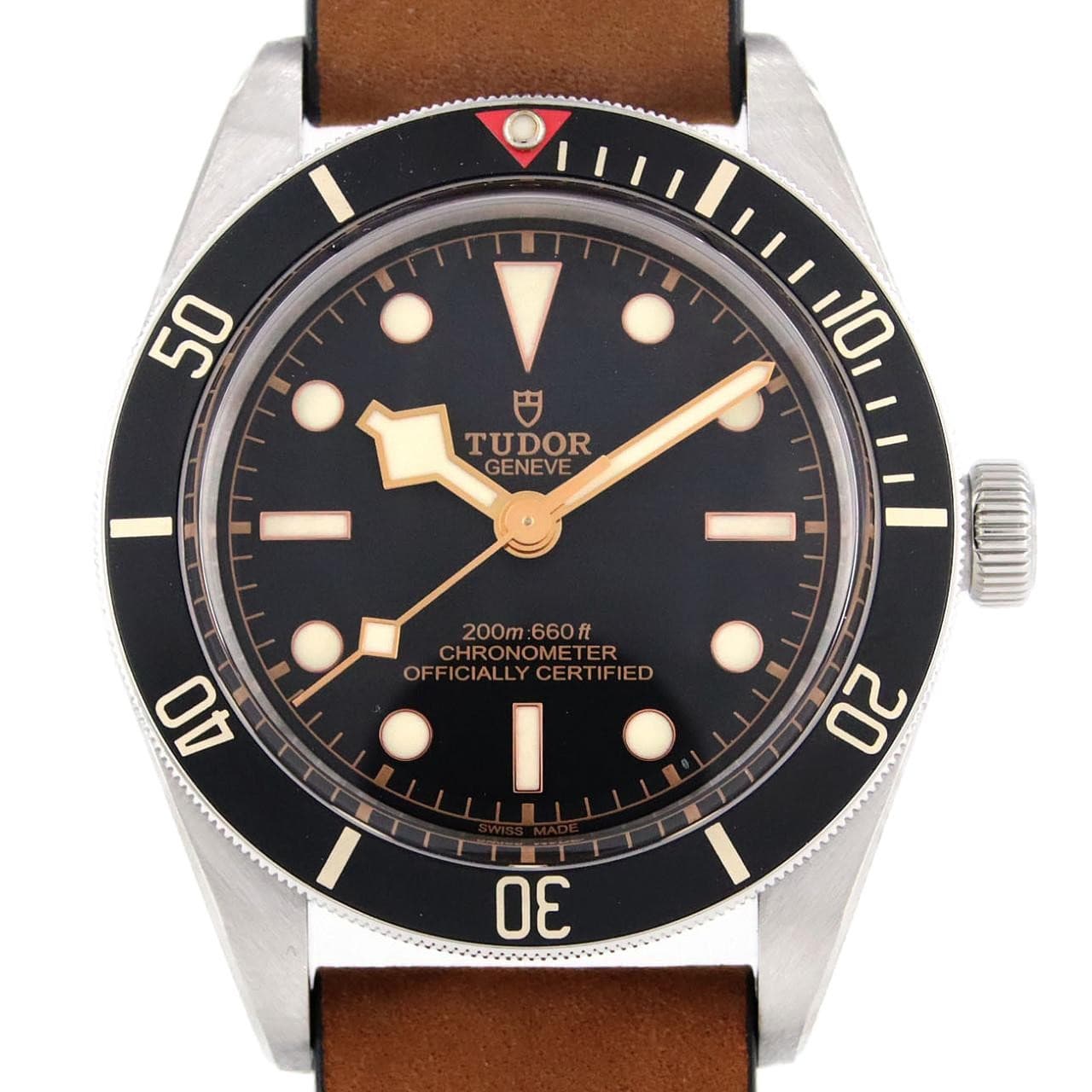 Authentic Tudor Black Bay Fifty-Eight M79030N-0002 Stainless Steel Mechanica...
