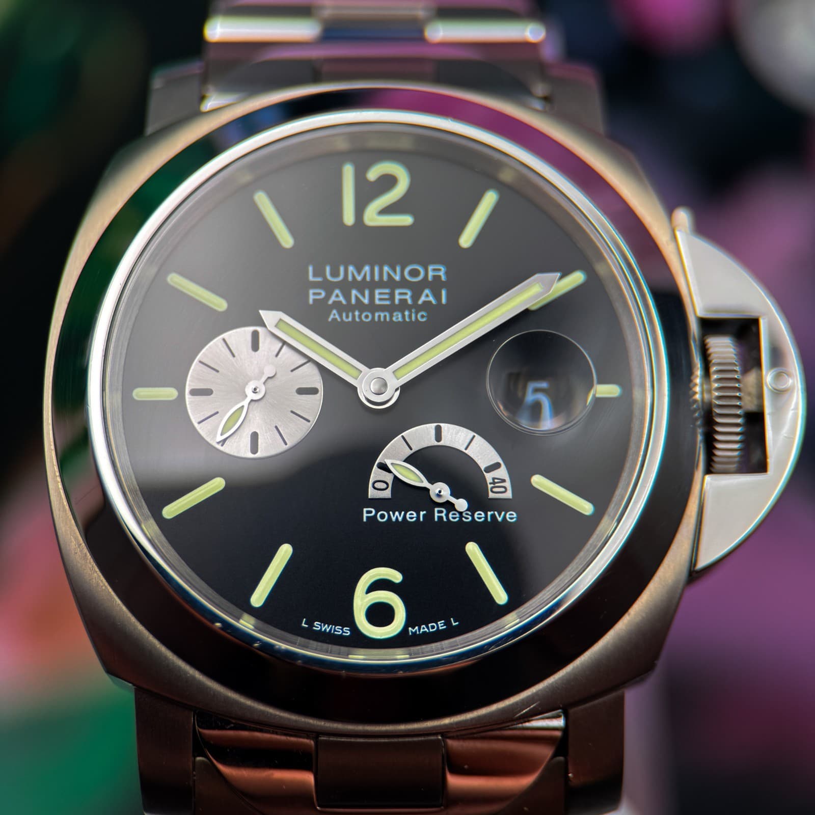 Panerai Luminor PAM00171 44mm men's titanium Luxury Watch
