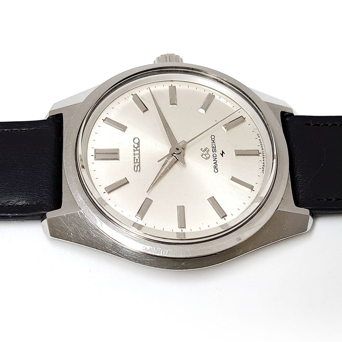 Seiko Grand 44GS Late Model Overhauled 4420-9000 Stainless Steel 38mm #TSW167