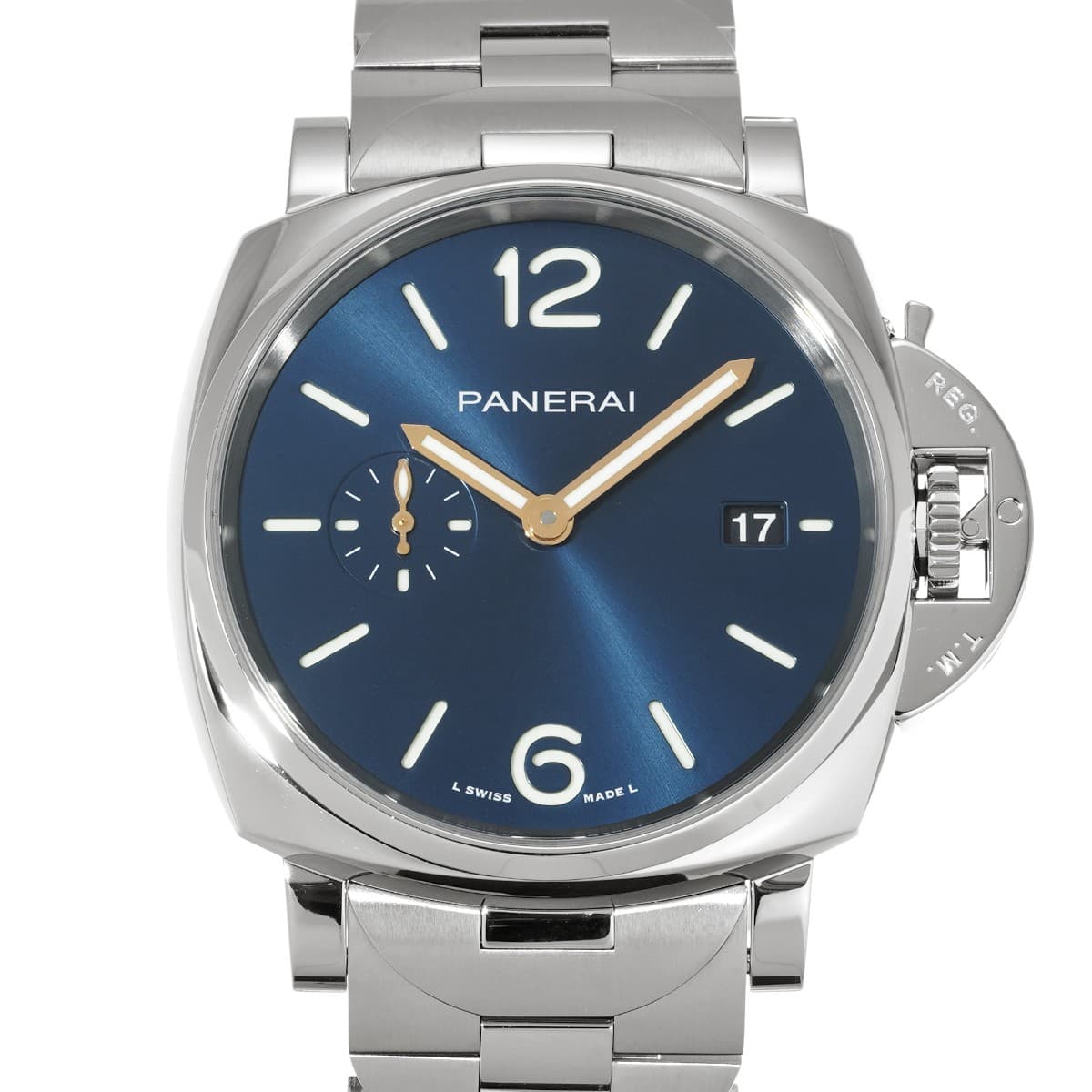 PANERAI Luminor Due 1.7" PAM01124 blue WATCH 743908