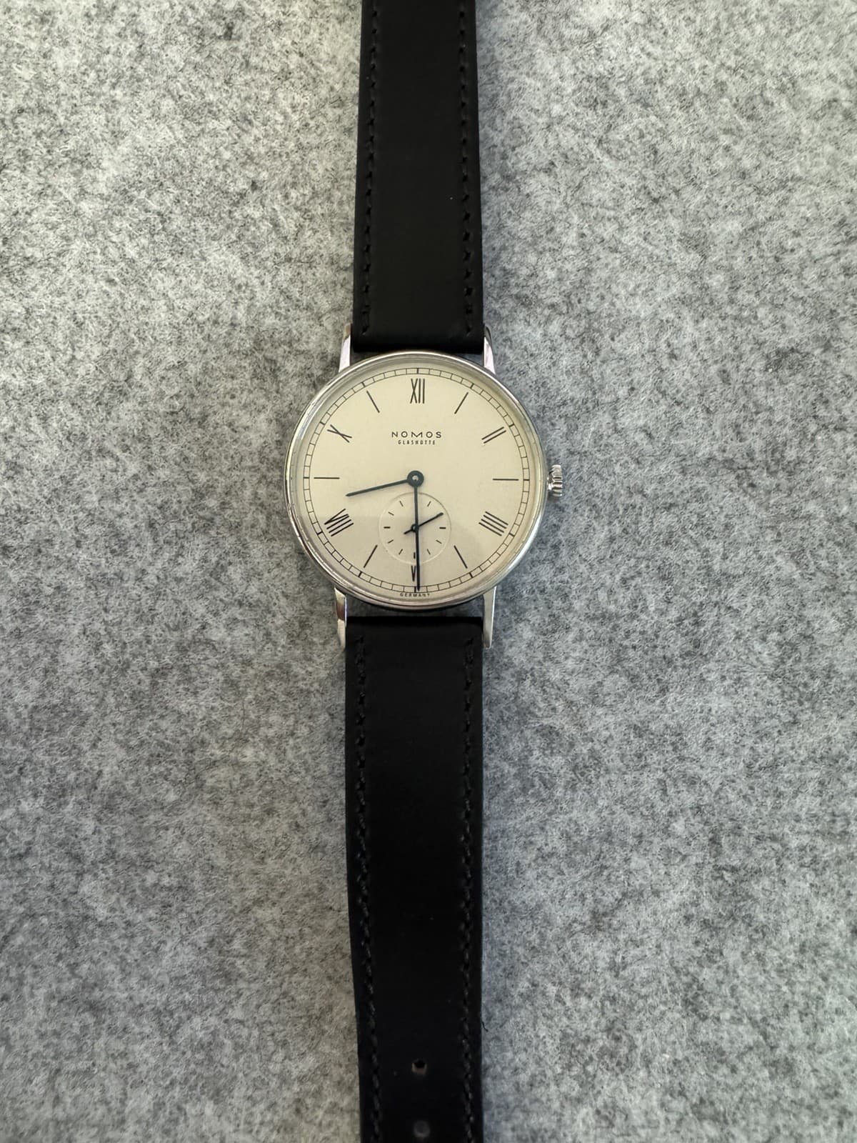 NOMOS Glashütte Ludwig Glass-Bottom Ref. 205