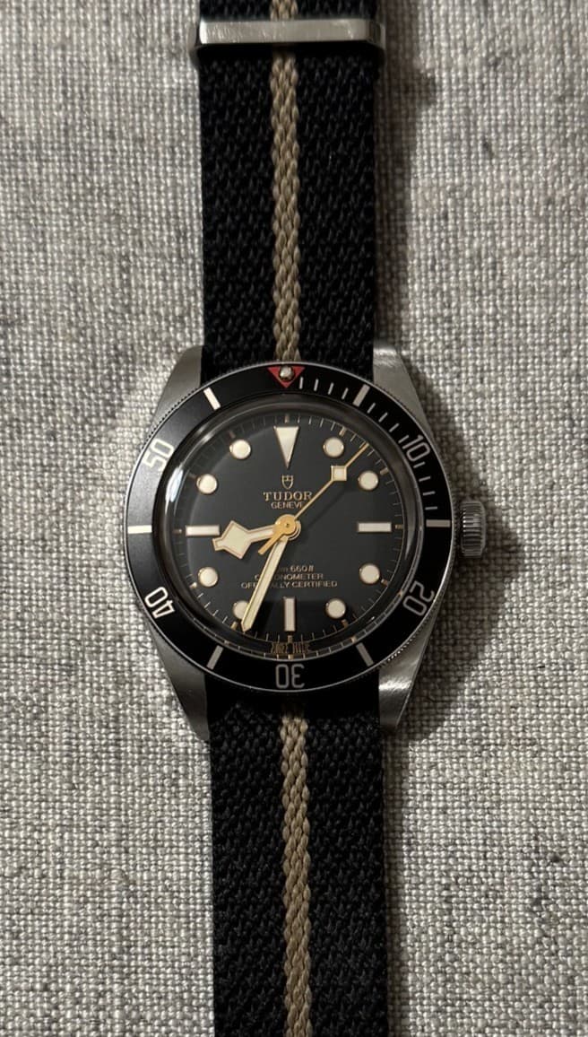 Black Bay 58 w/ Original Fabric Strap (+Bonus Strap)