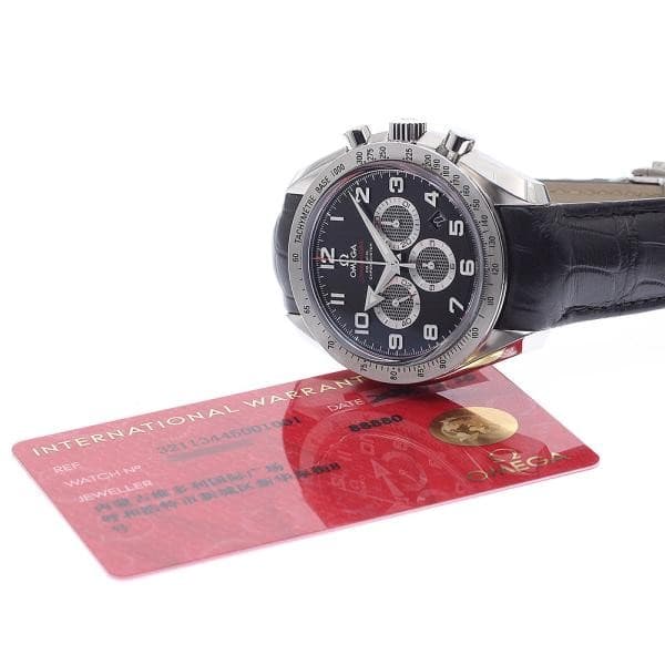 OMEGA SPEEDMASTER BROAD ARROW 321.13.44.50.01.001 44mm SS Black #C22911