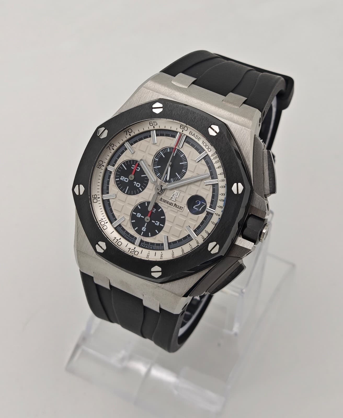 Audemars Piguet Royal Oak Offshore Chronograph 44mm Steel & Ceramic Watch B&Ps