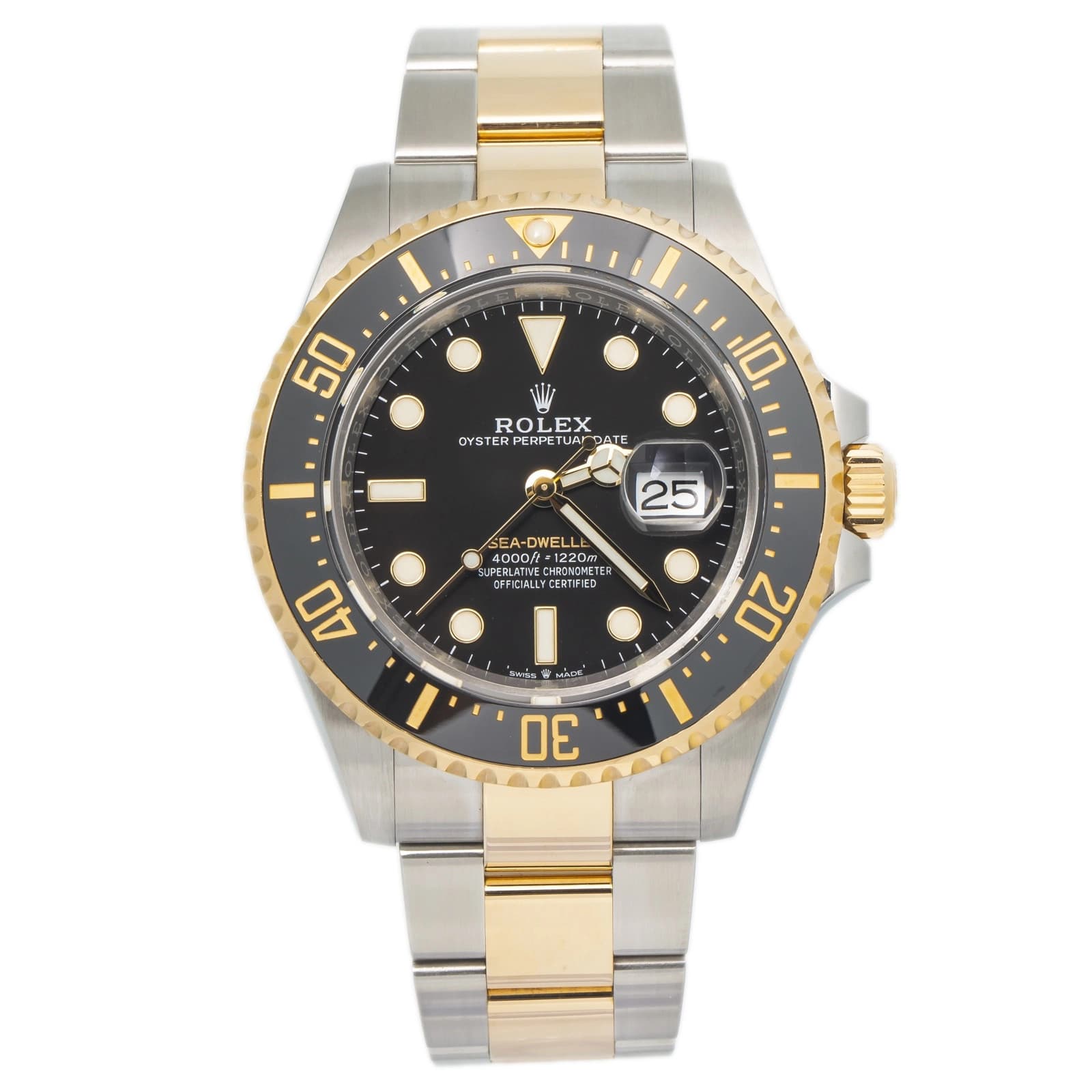 Rolex Sea-Dweller 126603 2022 Card Oyster Stainless Steel Black Index 43mm