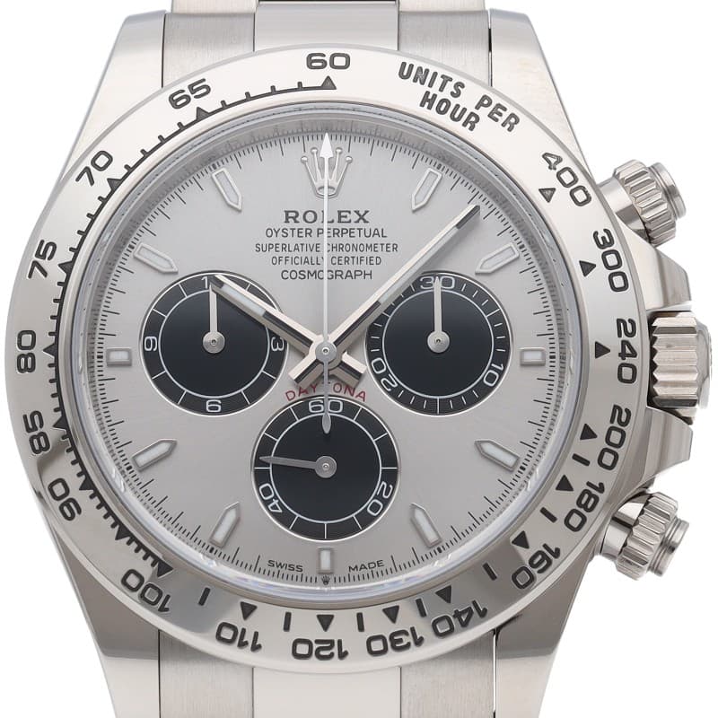 ROLEX Cosmograph Daytona Watch Steel Black 126509 K18WG mensWatch steel blac...