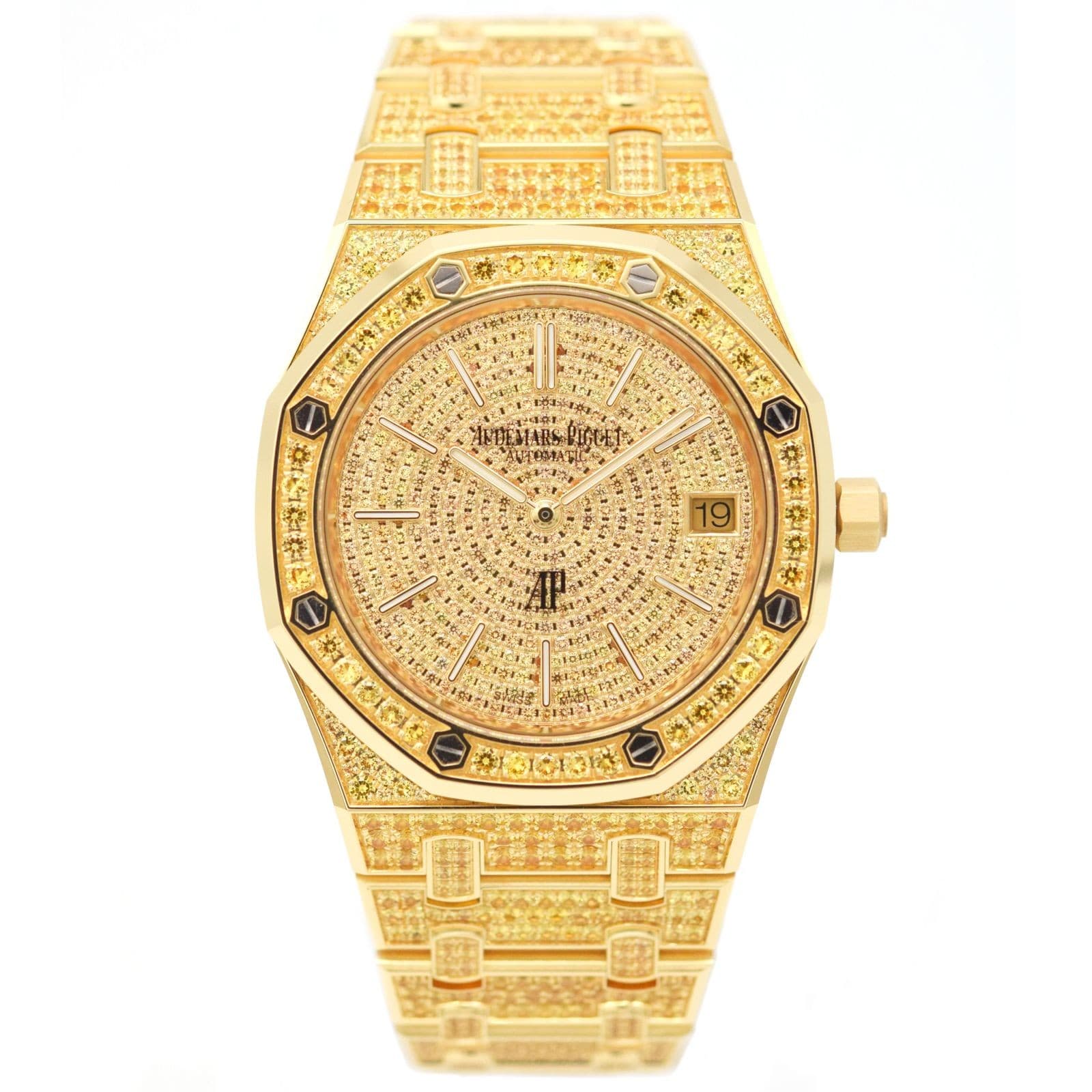 Audemars Piguet Royal Oak "Jumbo" Extra-Thin 16202BA.HH.1241BA.01 Yellow Gold