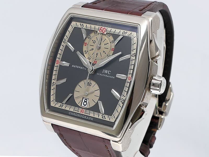 IWC Da Vince Chronograph IW3764-01 18k White Gold 44x42.5mm $29,600 PO