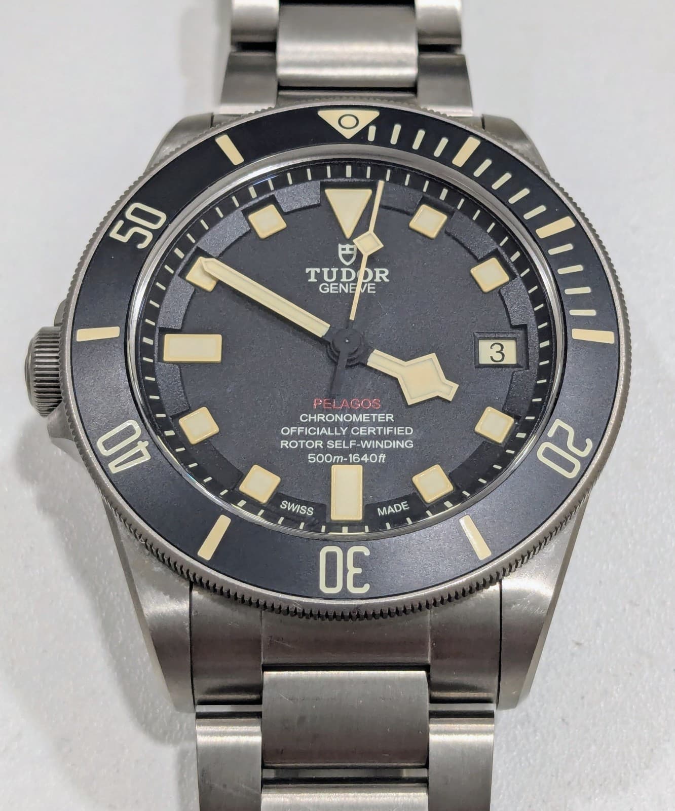 Tudor Pelagos LHD 42mm Mens Watch Titanium Full Set M25610TNL-0001