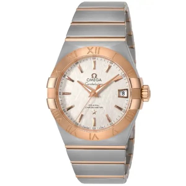 Omega Constellation Co-Axial 38mm Silver 123.20.38.21.02.007 Box Papers