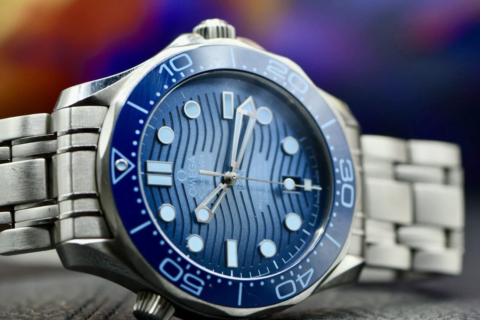 Omega 75th Anniversary Summer Blue Seamaster 300M | 42mm | 2023 | Full Set