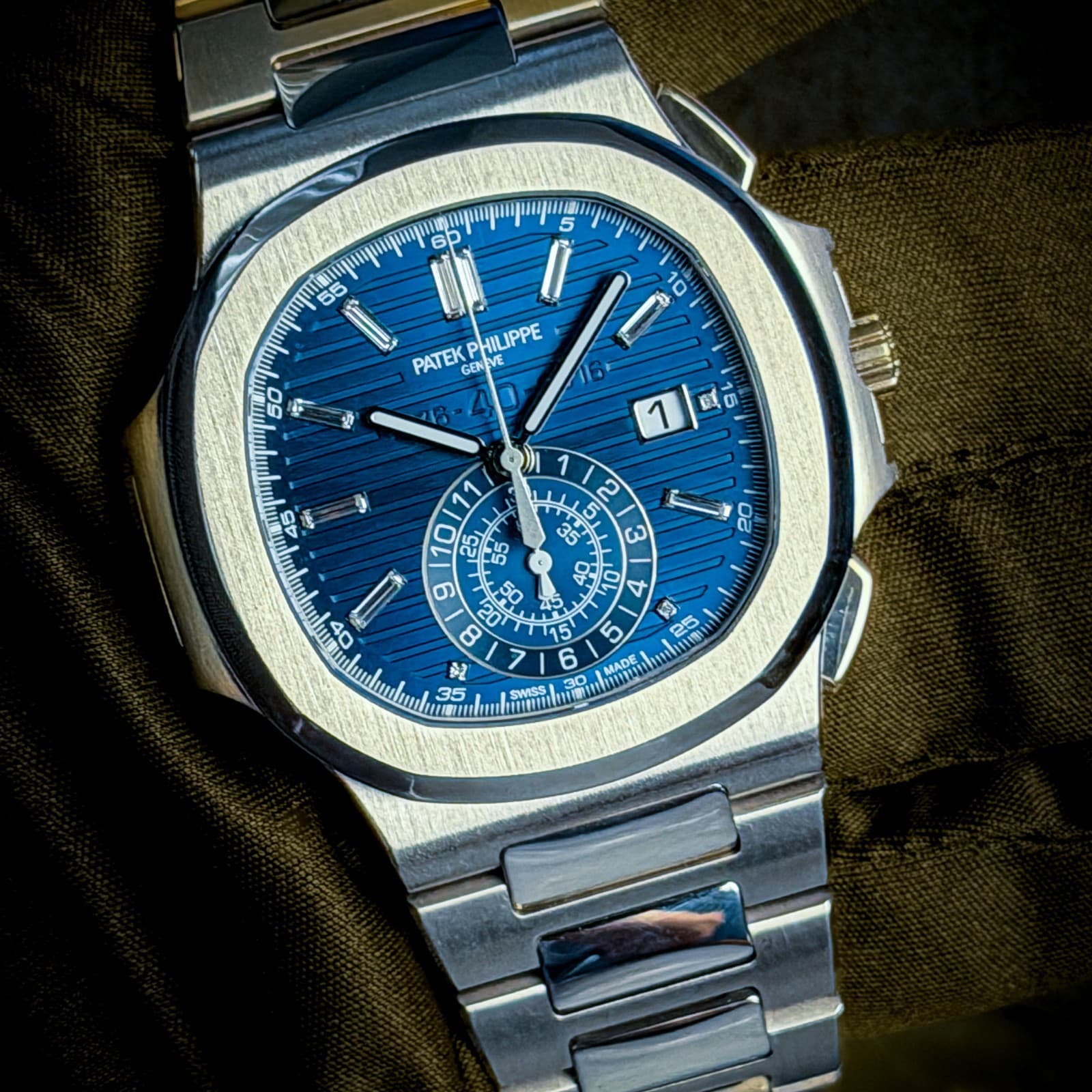 Patek Philippe Nautilus 5976/1G-001 '40th Anniversary' White Gold Full Set