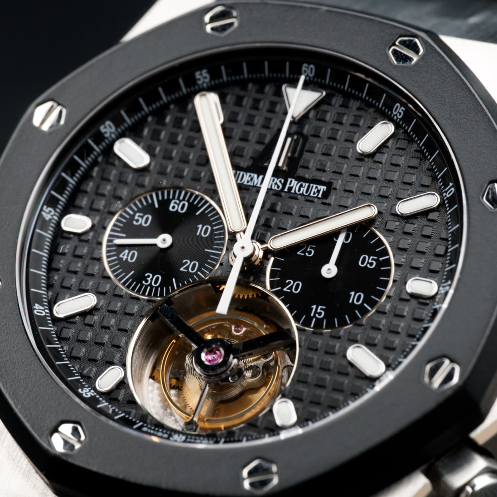 Audemars Piguet Royal Oak Tourbillon Chronograph 26377SK.OO.D002CA.01 - FULL SET
