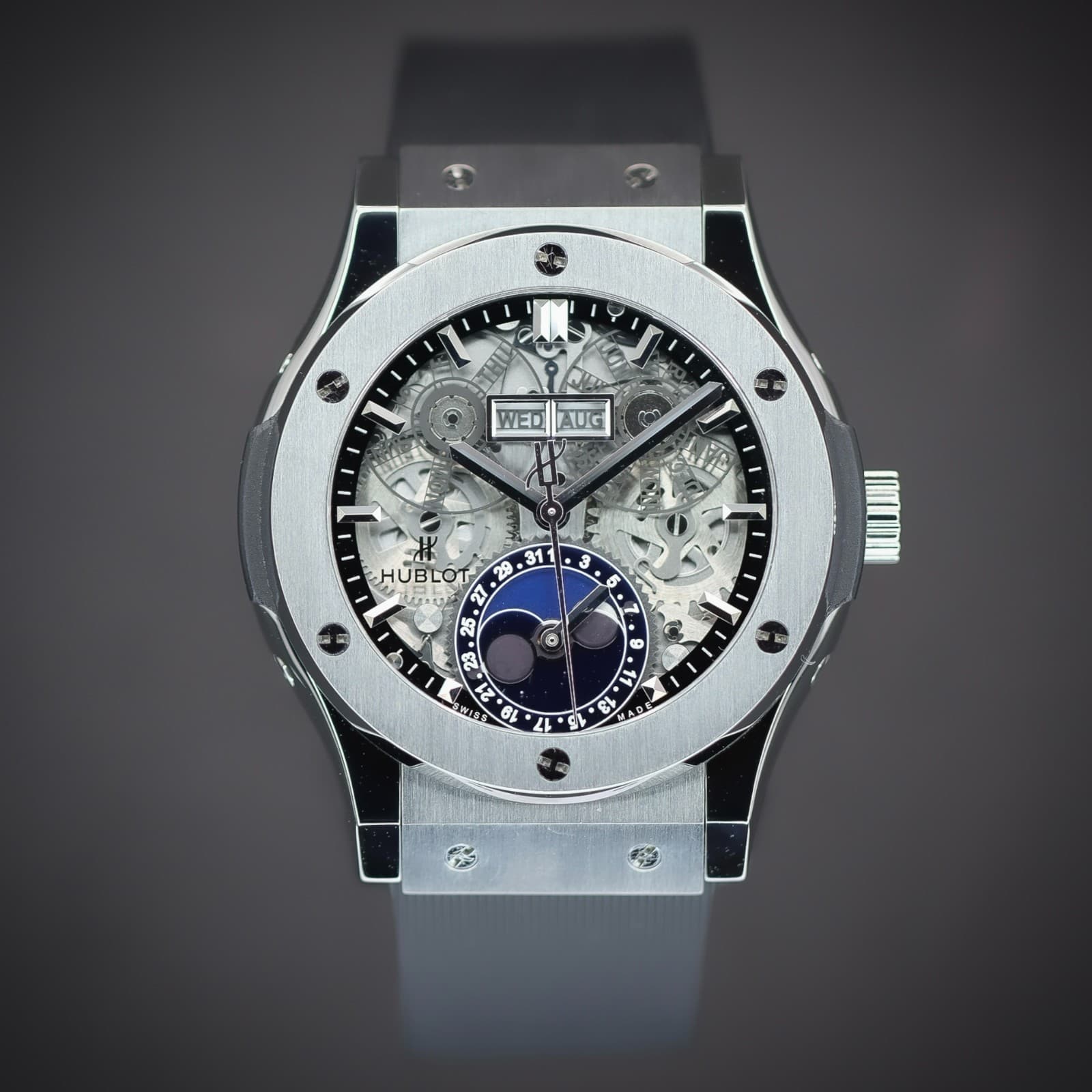 HUBLOT Classic Fusion Aerofusion Moonphase | Titanium | Ref. 547.NX.0170.LR | FS