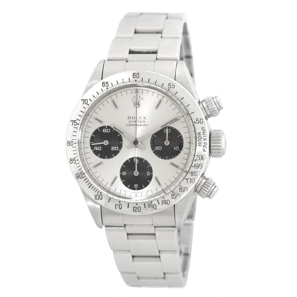 ROLEX Vintage Gent's Stainless Steel 6265 Daytona Cosmograph Box Service Papers