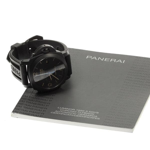 Officine Panerai Luminor 1950 Chrono Monopulsante 8 Days GMT PAM00580 #C1835