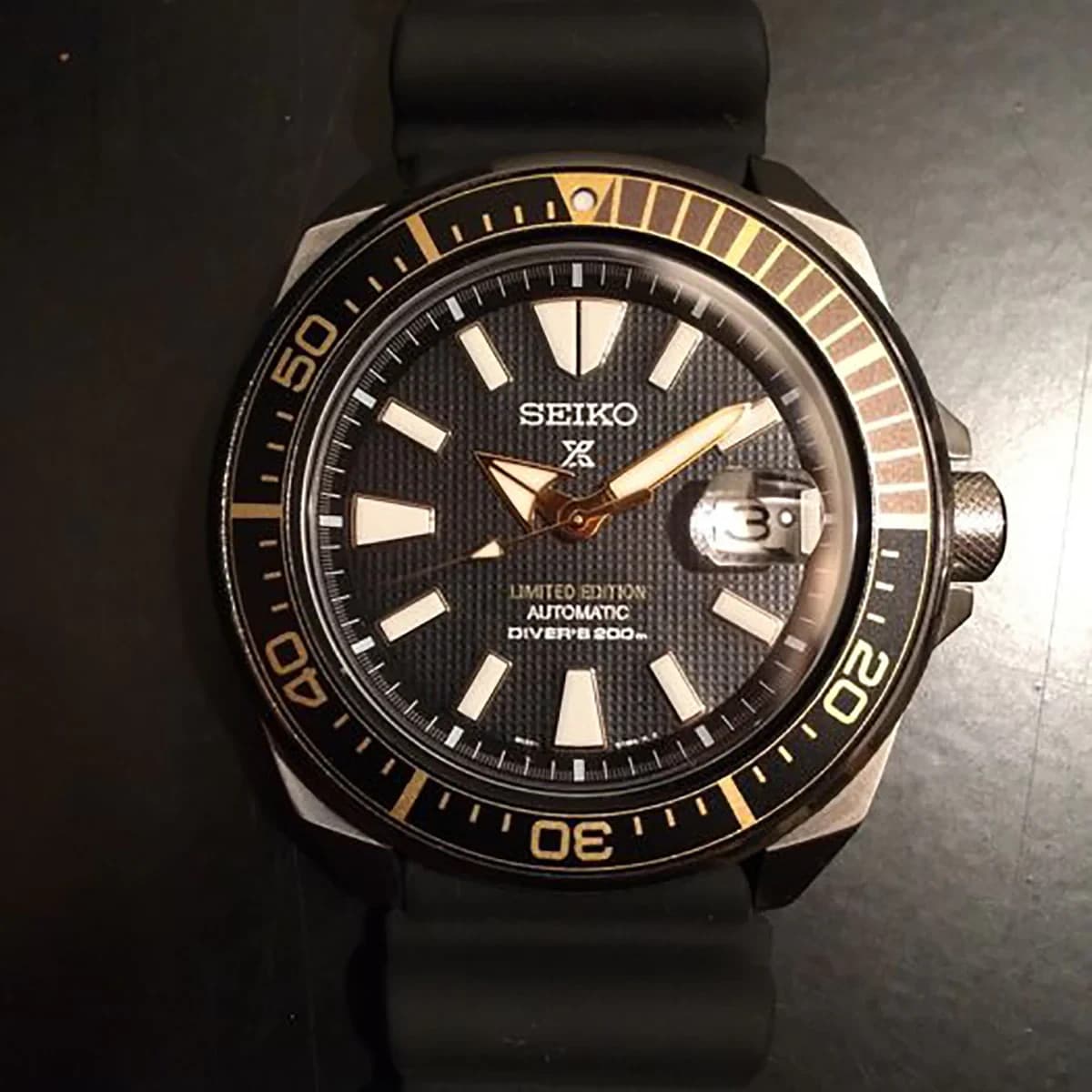 SEIKO PROSPEX ZIMBE 6 SAMURAI SRPC43K LIMITED EDITION RARE NEW FILM
