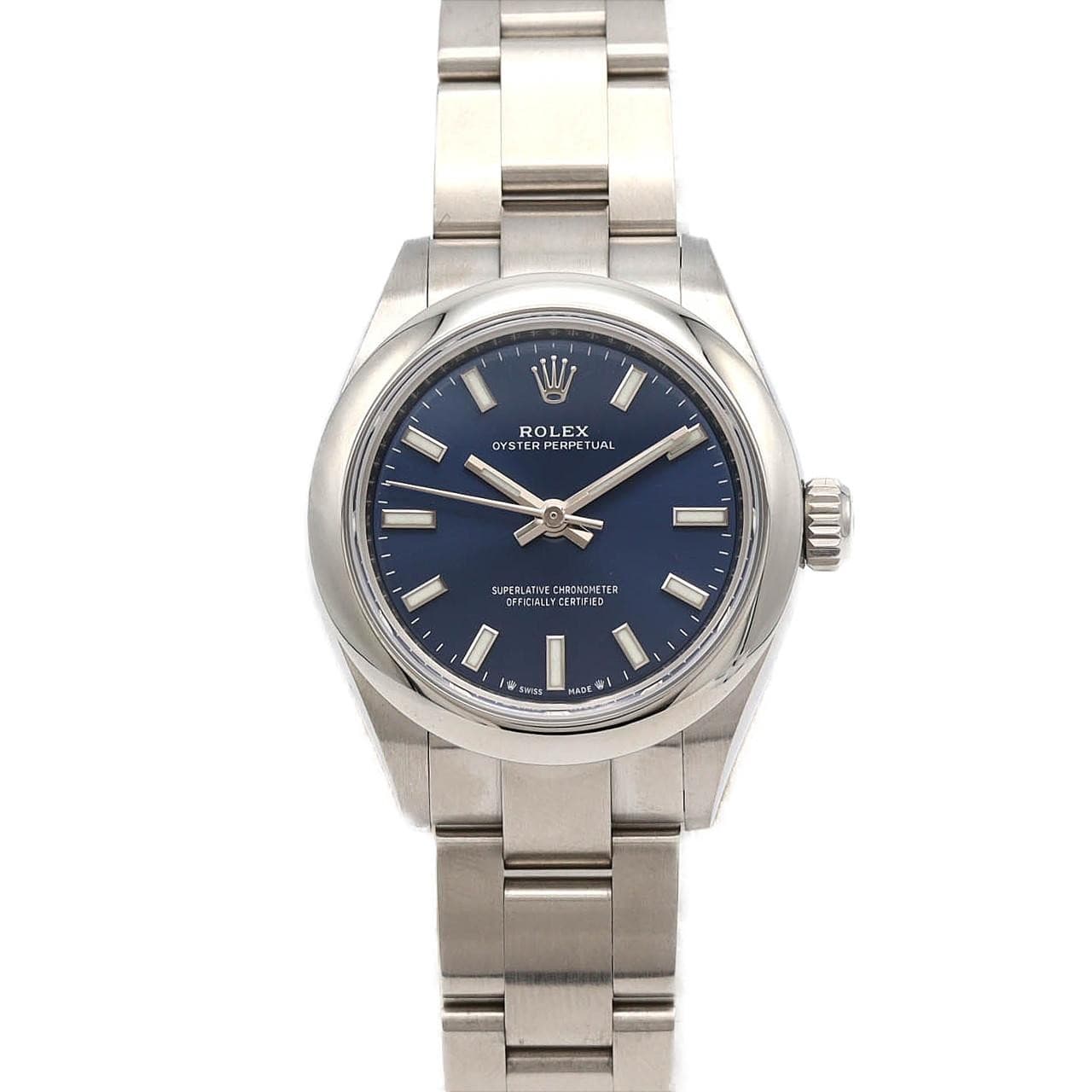 Authentic Rolex Oyster Perpetual 276200 Stainless Steel Mechanical Automatic...