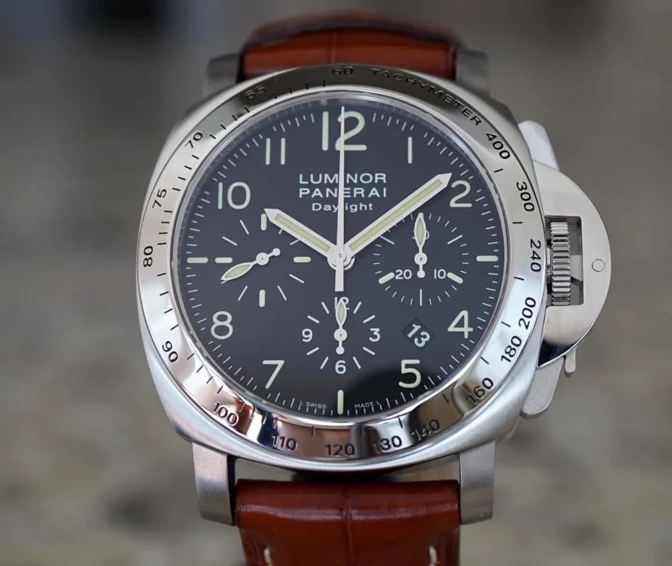 Panerai Luminor Chrono Daylight 44mm Men’s PAM00196 Serviced by Panerai Aug 26