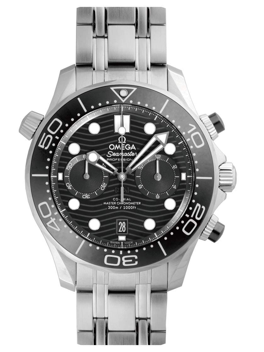 Unused OMEGA Seamaster Diver 300m 210.30.44.51.01.001 Blue SS Men's Watch in Box