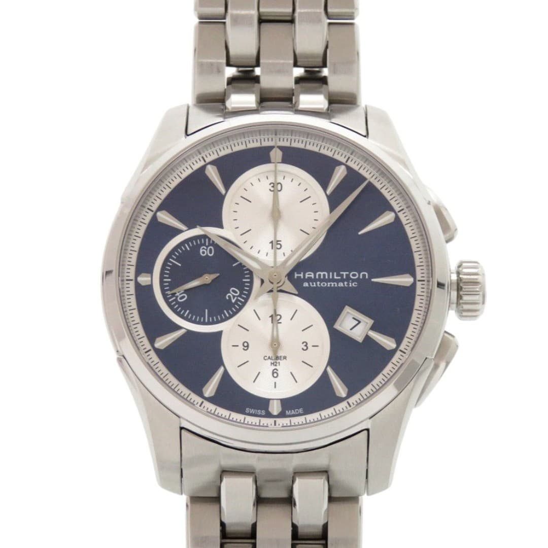 Excellent condition Hamilton Jazzmaster H32596741 SS Blue Automatic Watch Blue D
