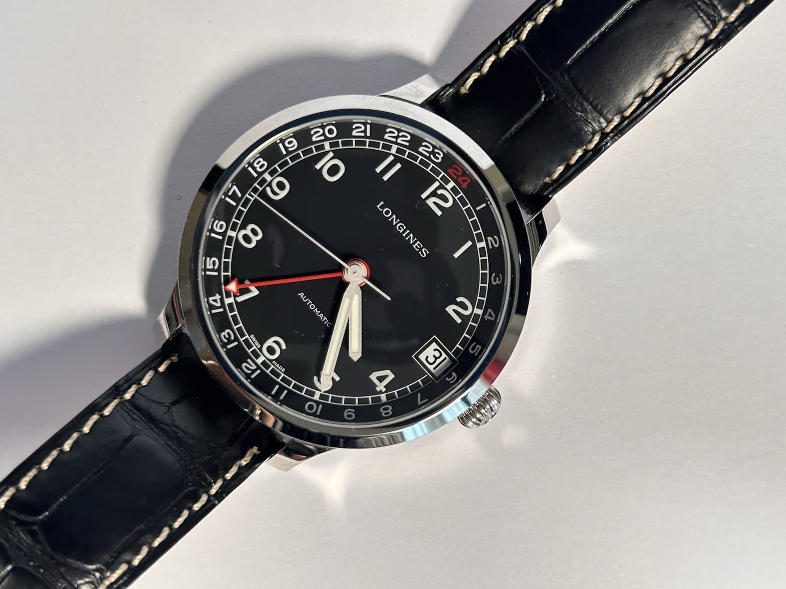 Longines Heritage Military 1938 Automatic GMT Pilot 42mm L2.789.4.53.3 Unworn