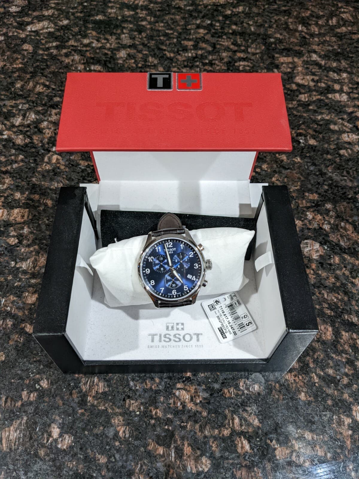 ORIGINAL PACKAGING - Tissot Chrono XL Blue Men's Watch - T116.617.16.047.00
