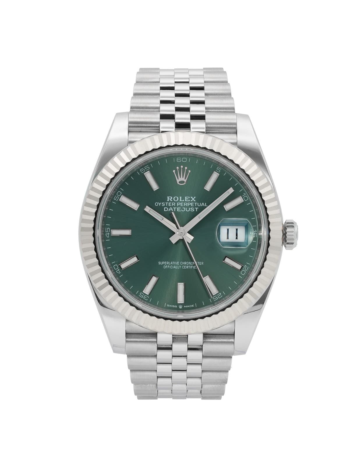 Rolex Datejust Green Men's Watch - 126334