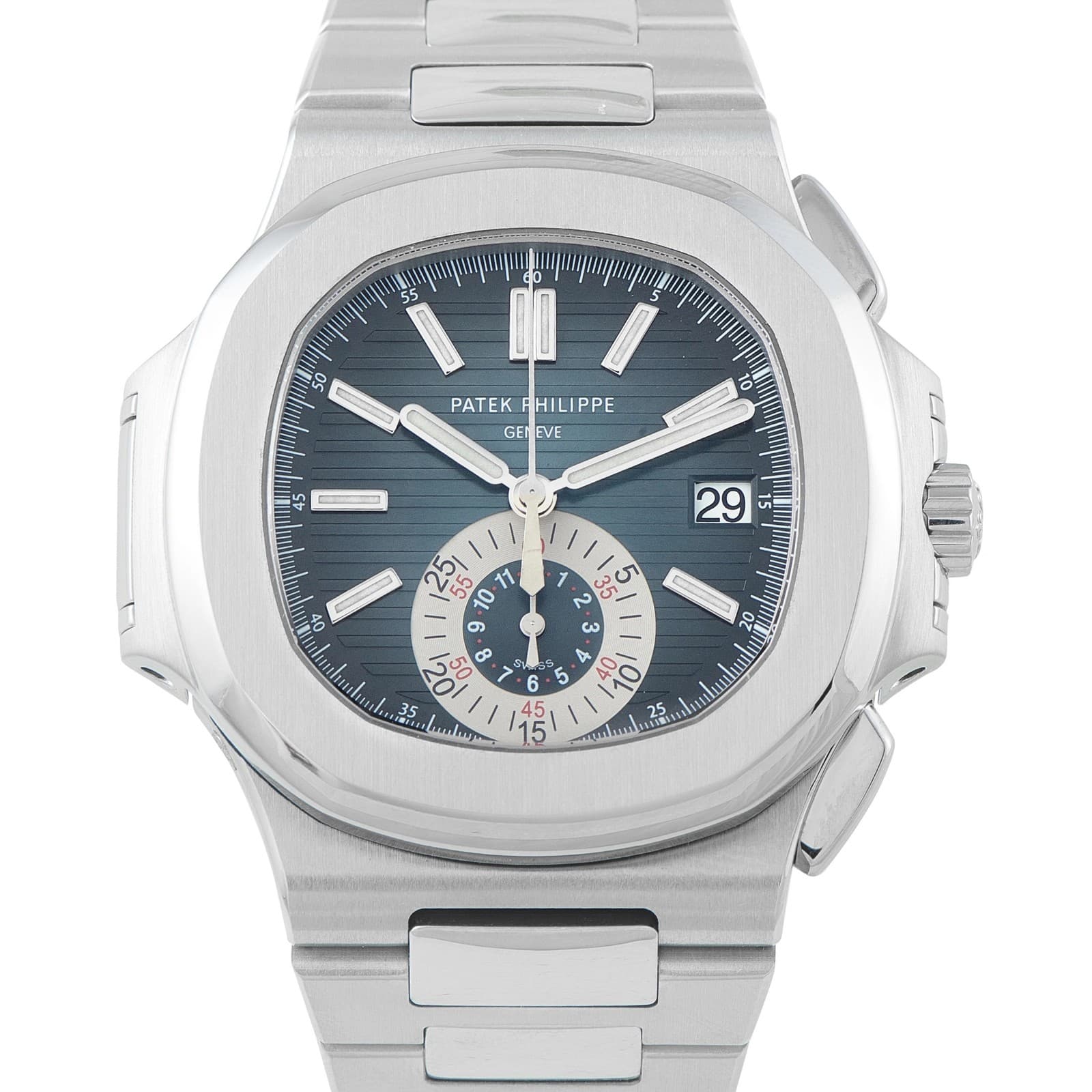 Patek Philippe Nautilus Chronograph Steel Watch 5980/1a-001