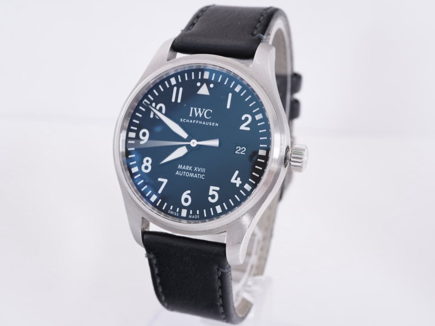 IWC Pilot's Watch Mark XVIII IW327001 Automatic Mens Watch Excellent A7690